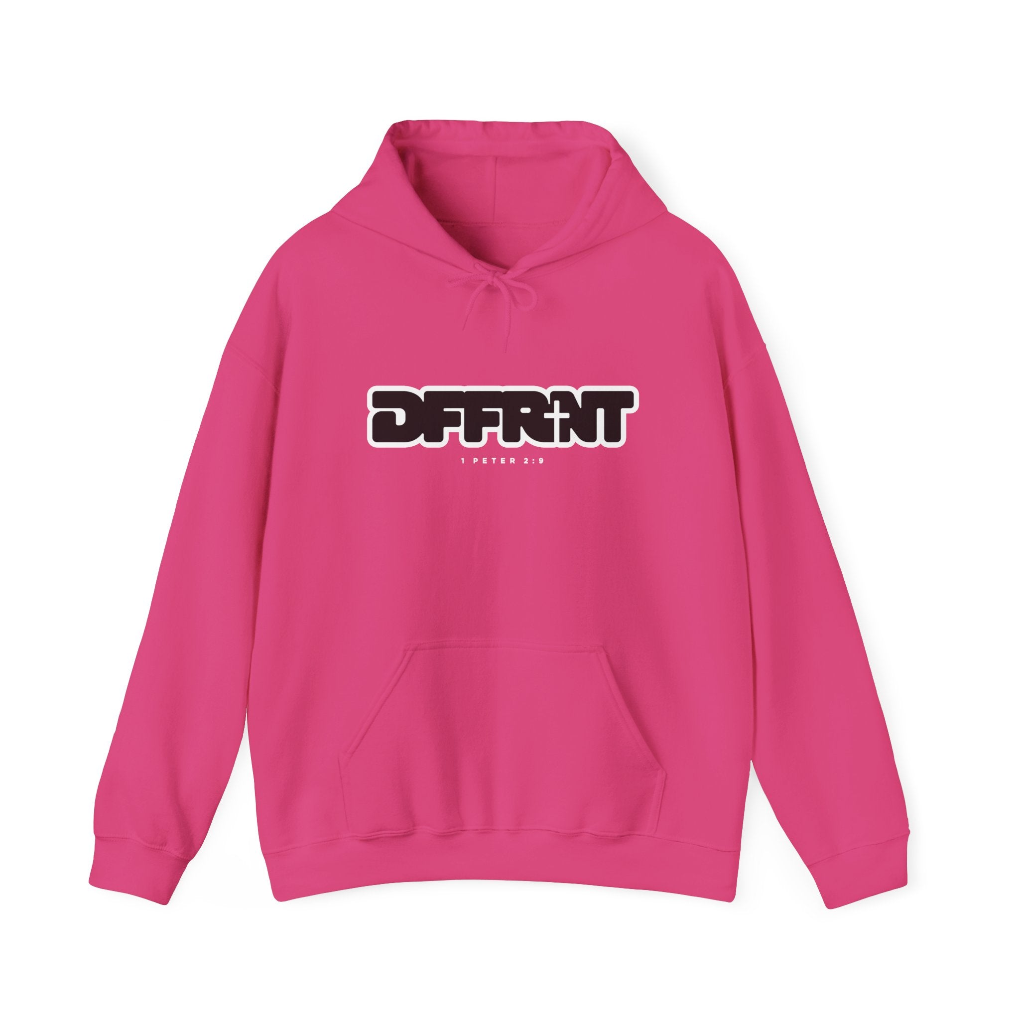 "DFFRNT"(DIFFERENT)-FILLED- Hoodie