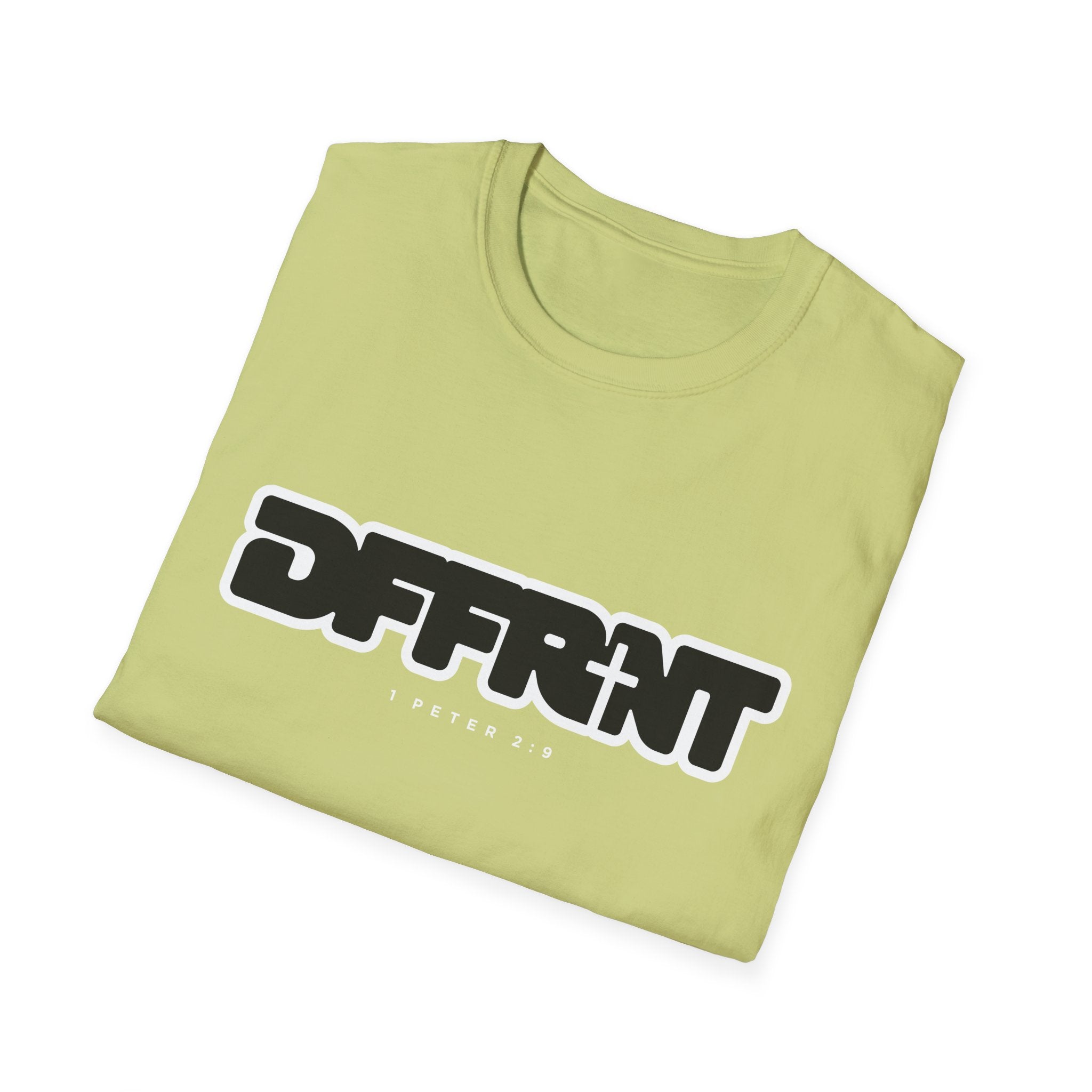 Different(DFFRNT) Text Logo T-Shirt