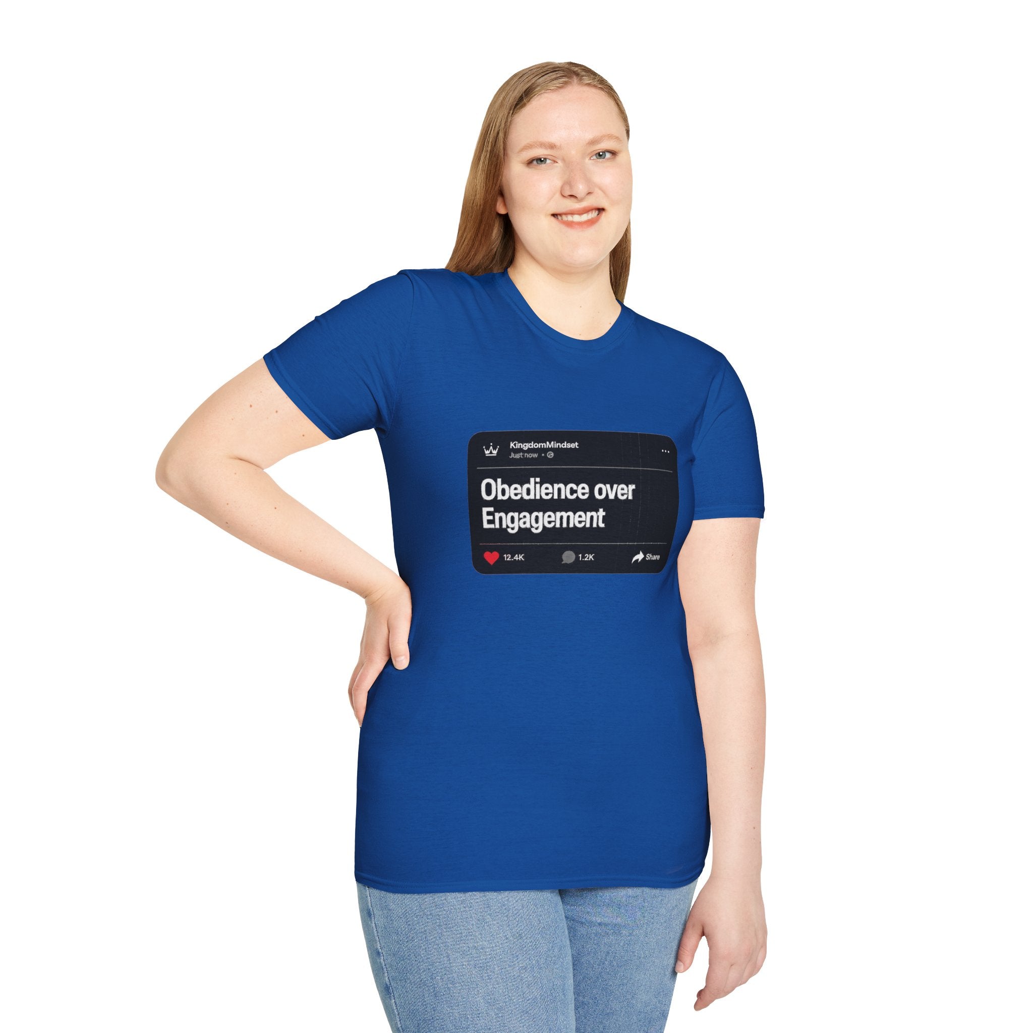 Obedience Over Engagement Tee