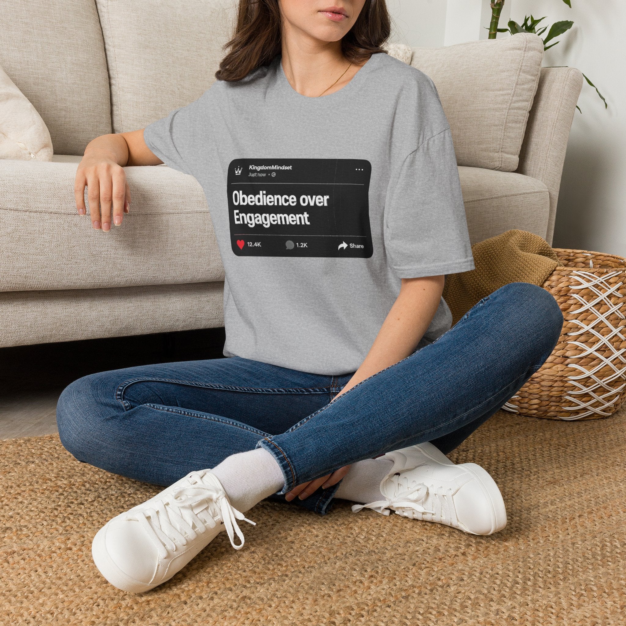 Obedience Over Engagement Tee