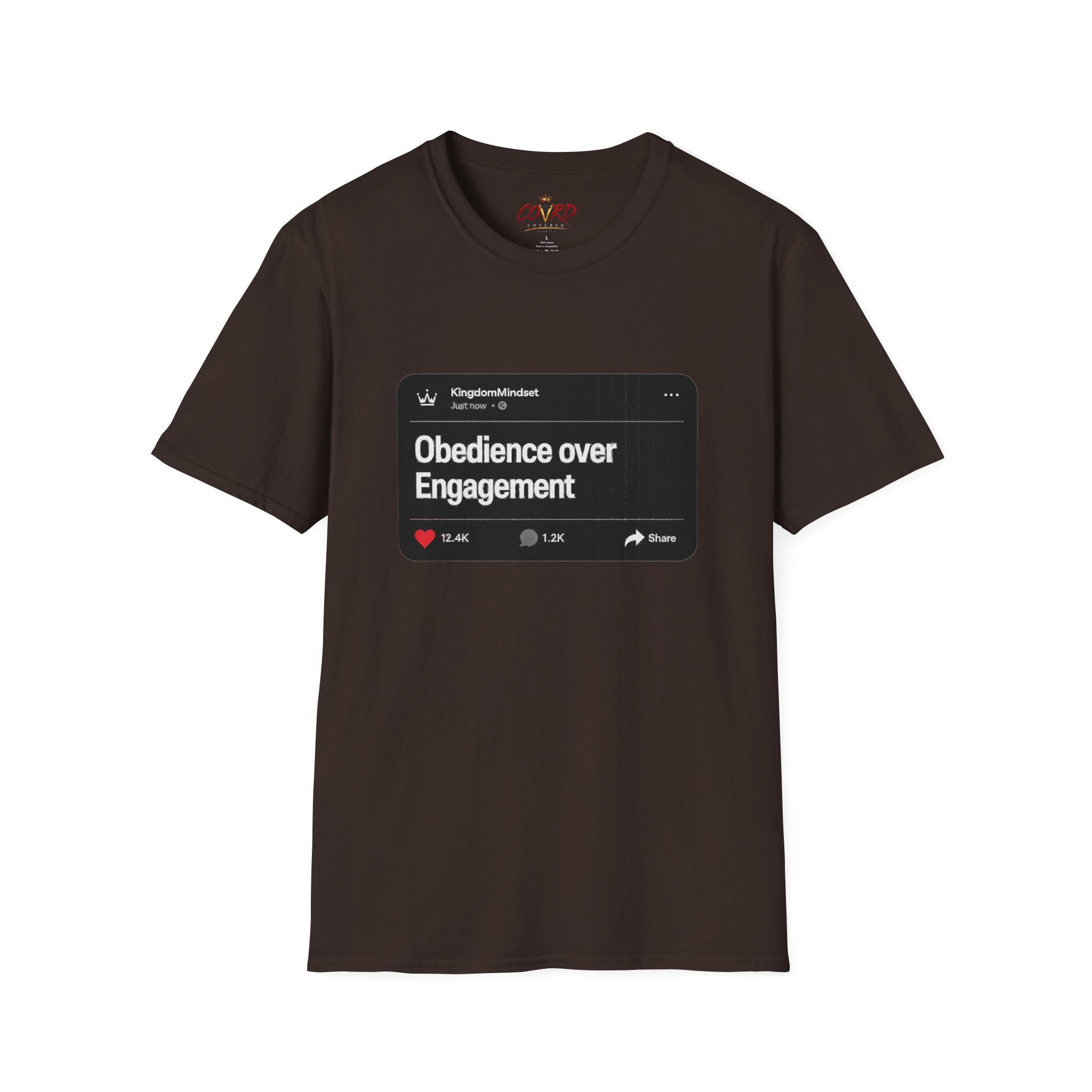 Obedience Over Engagement Tee
