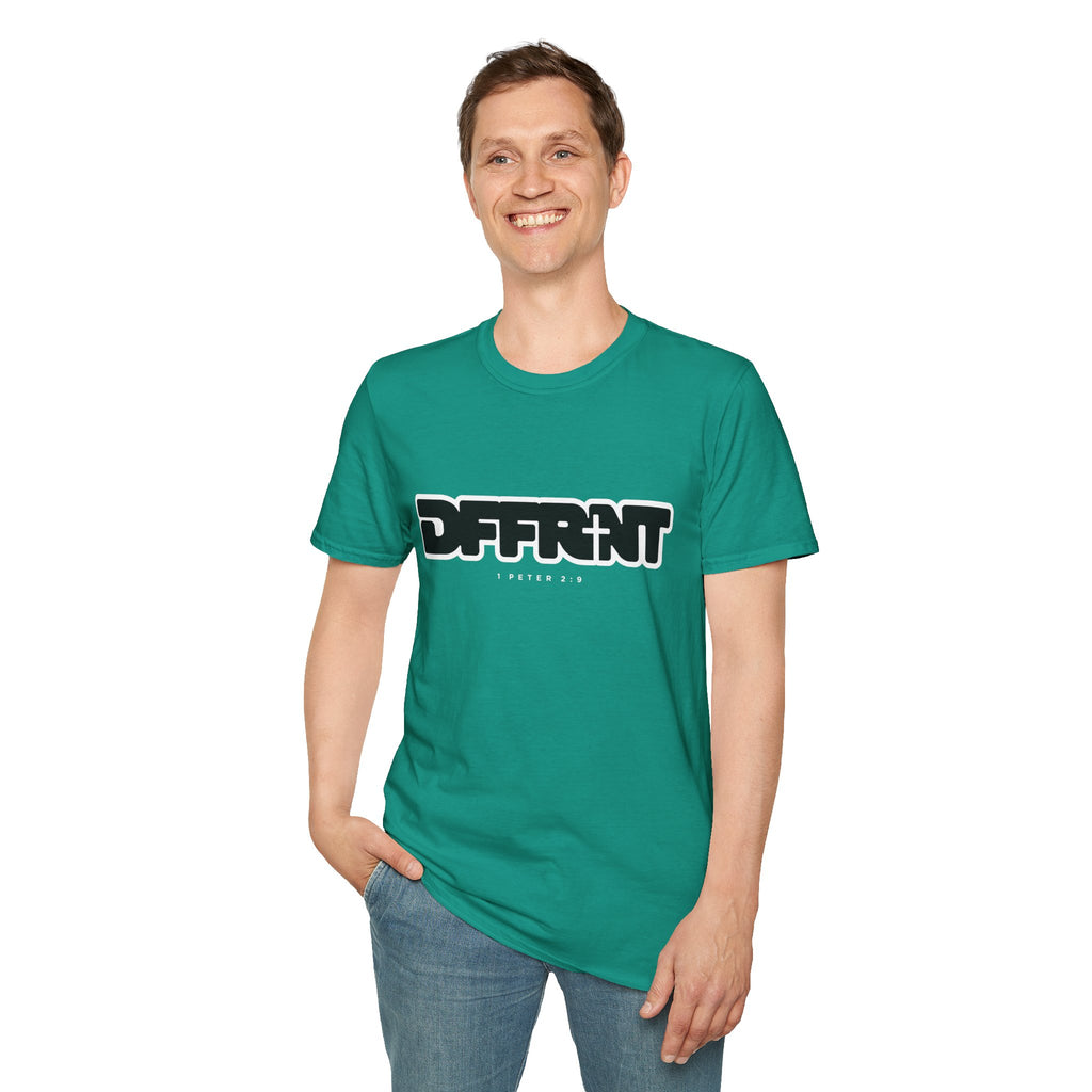 Different(DFFRNT) Text Logo T-Shirt