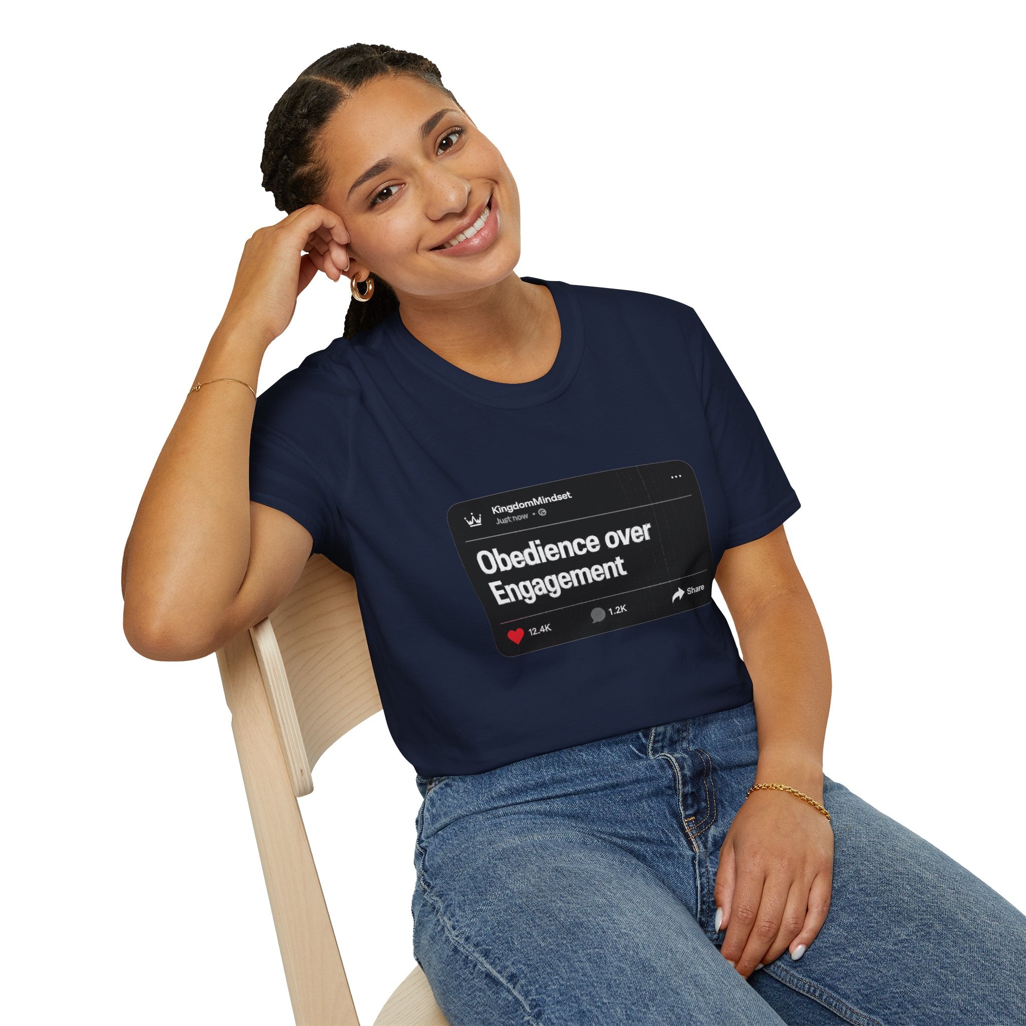 Obedience Over Engagement Tee