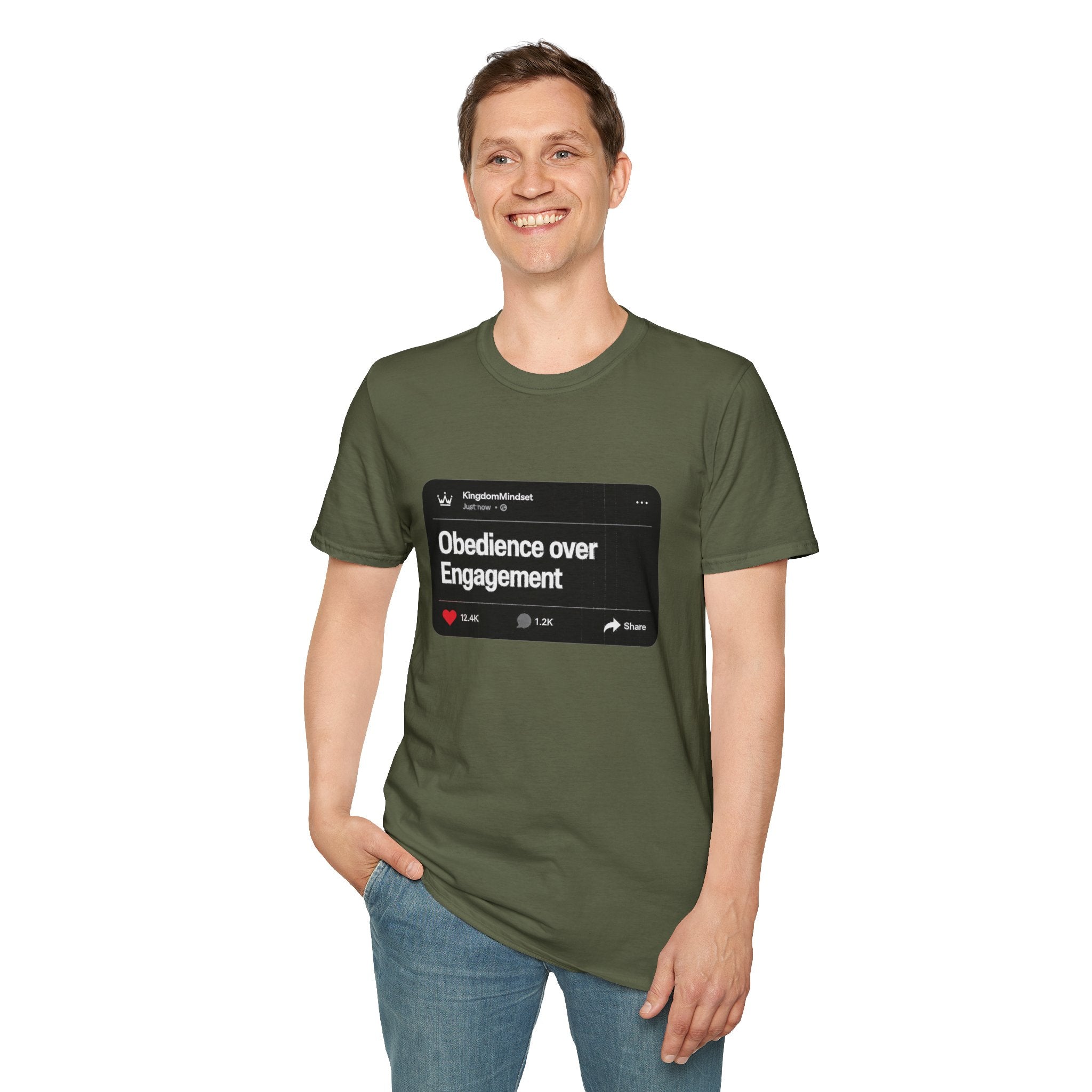Obedience Over Engagement Tee
