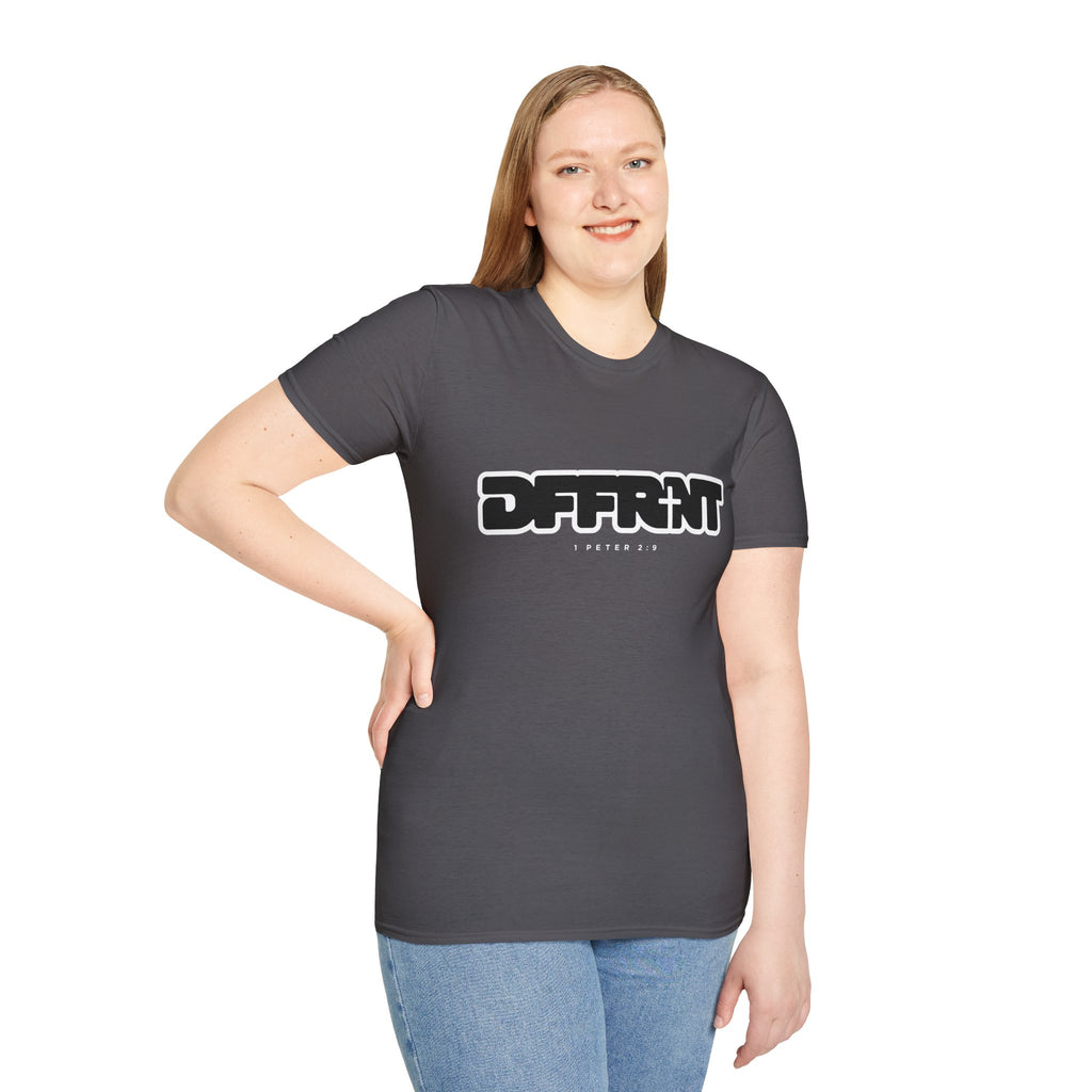 Different(DFFRNT) Text Logo T-Shirt