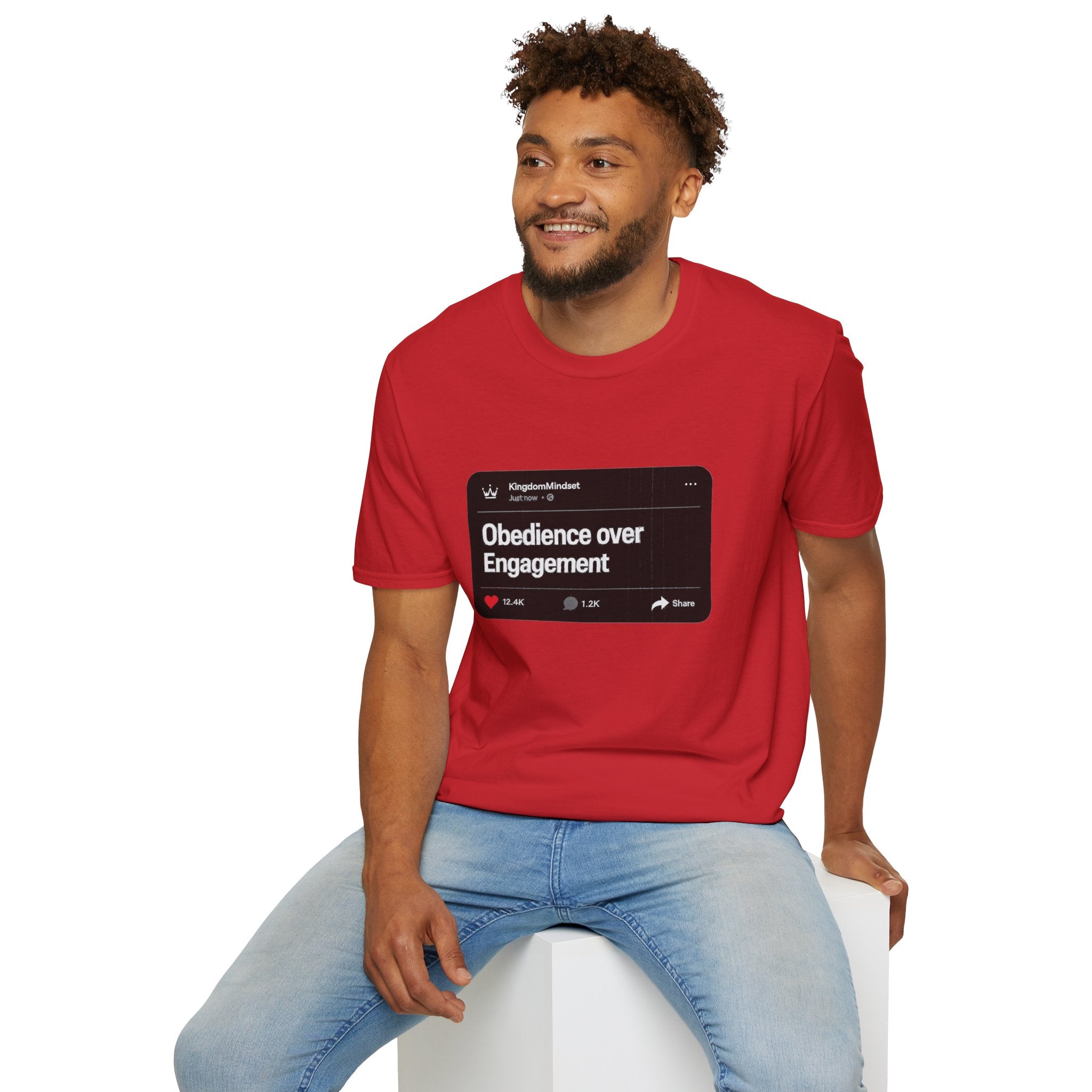 Obedience Over Engagement Tee