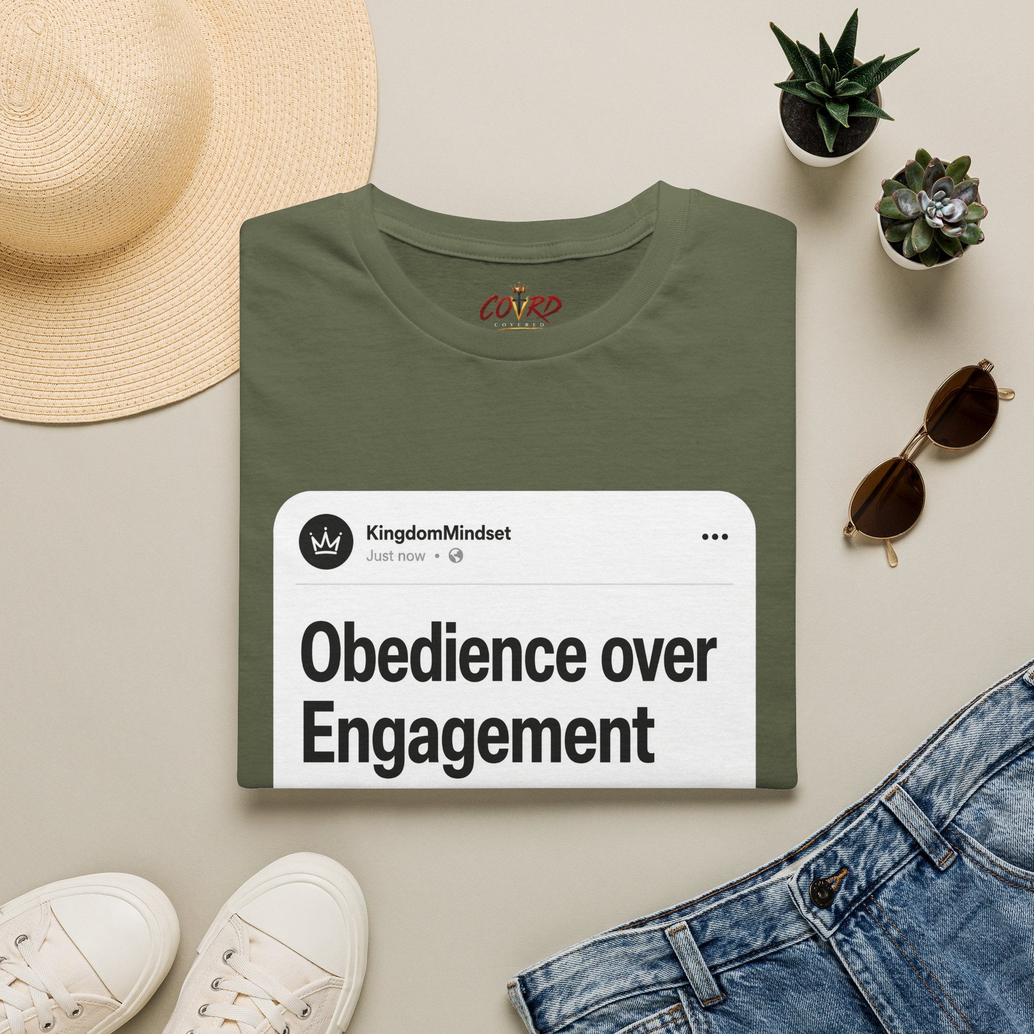 Obedience Over Engagement T-Shirt