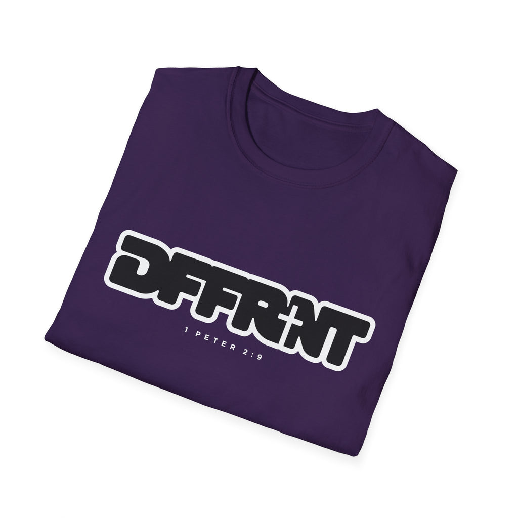 Different(DFFRNT) Text Logo T-Shirt
