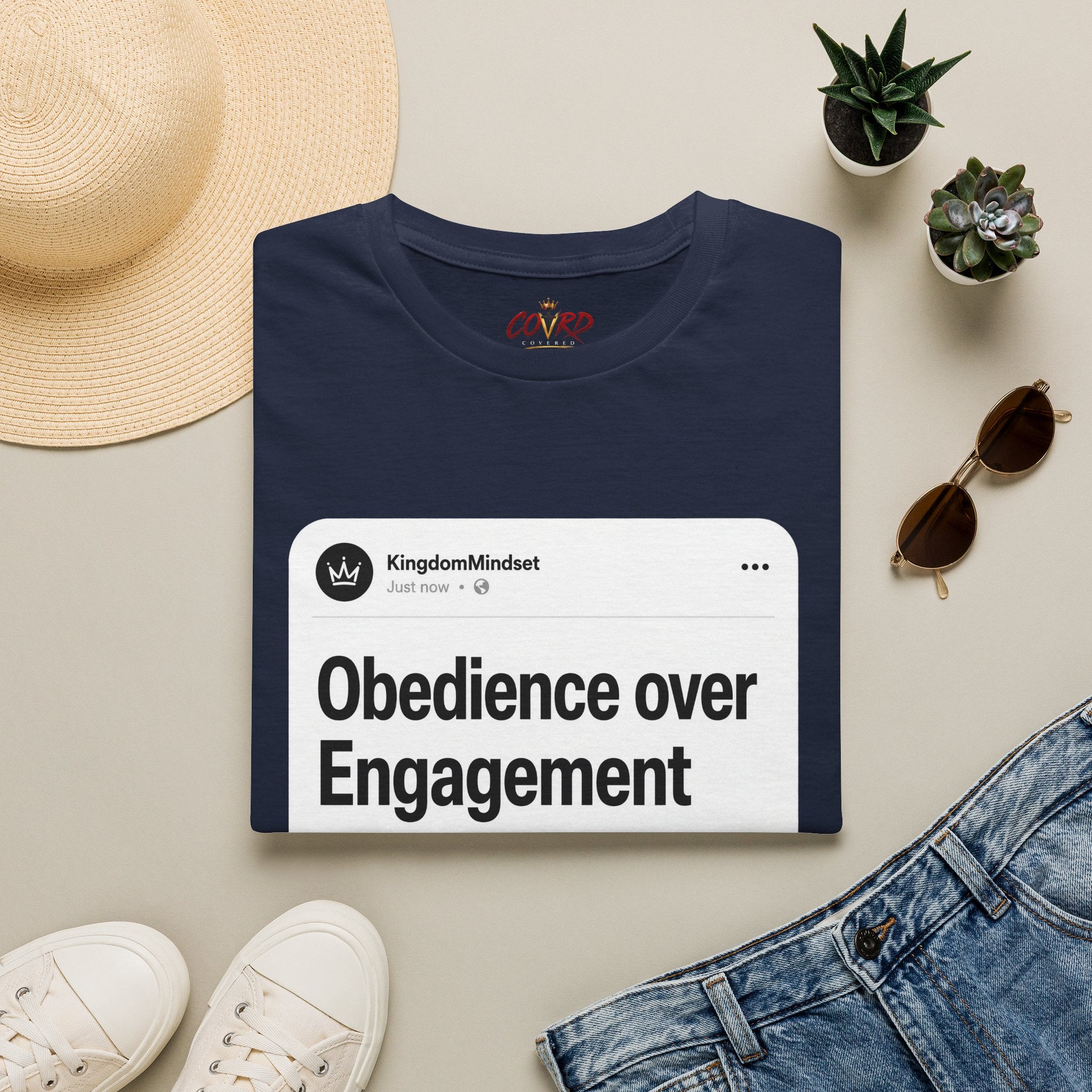 Obedience Over Engagement T-Shirt