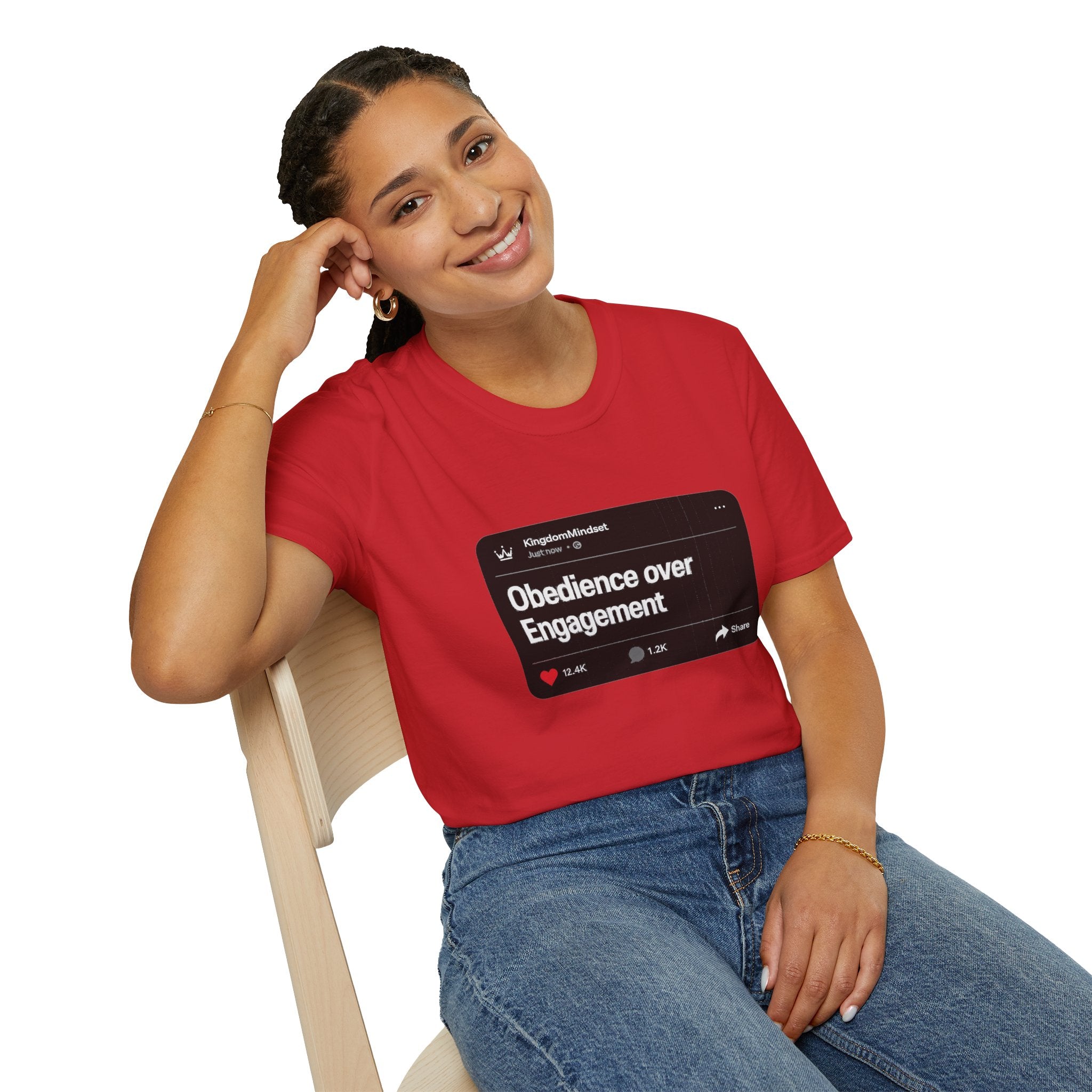 Obedience Over Engagement Tee