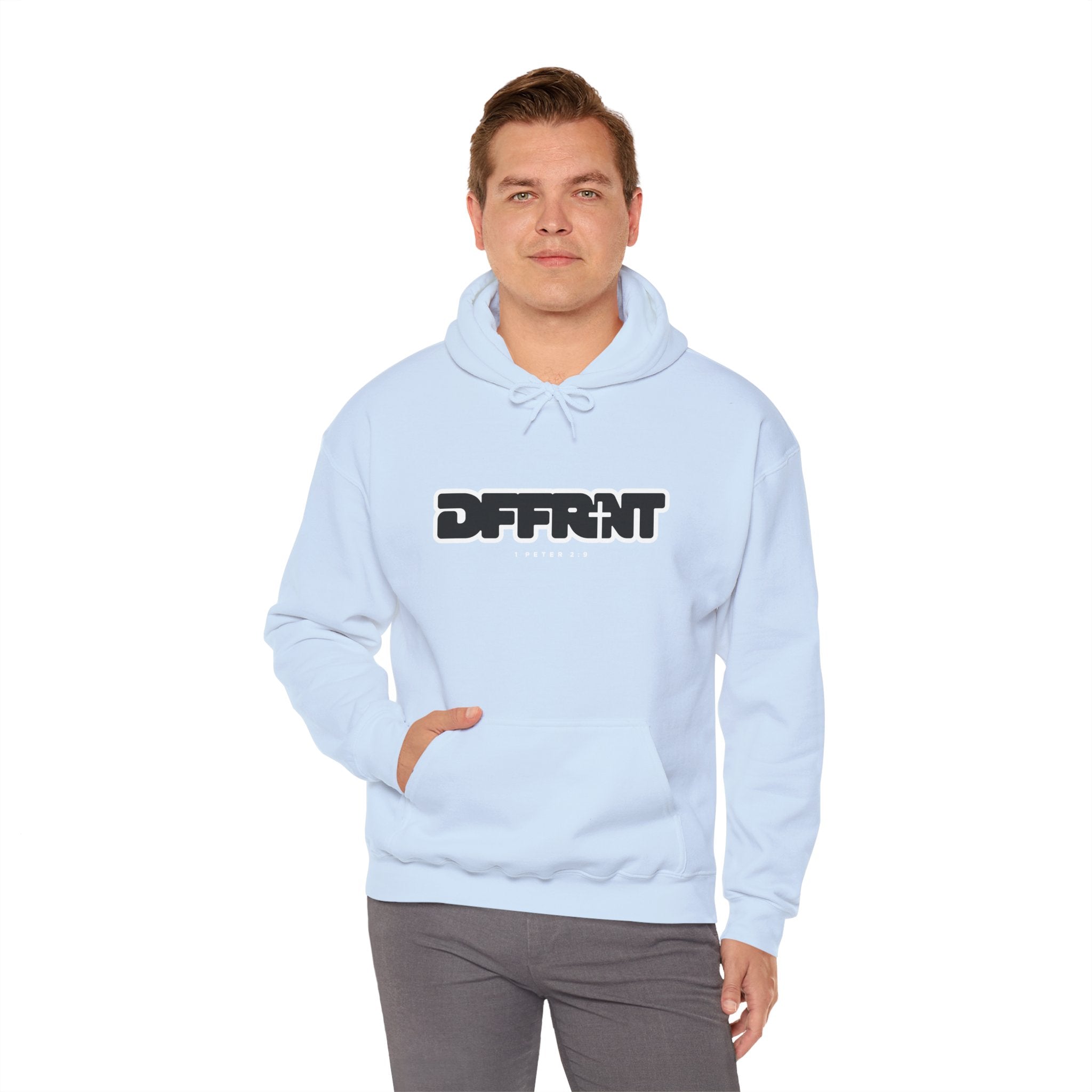 "DFFRNT"(DIFFERENT)-FILLED- Hoodie