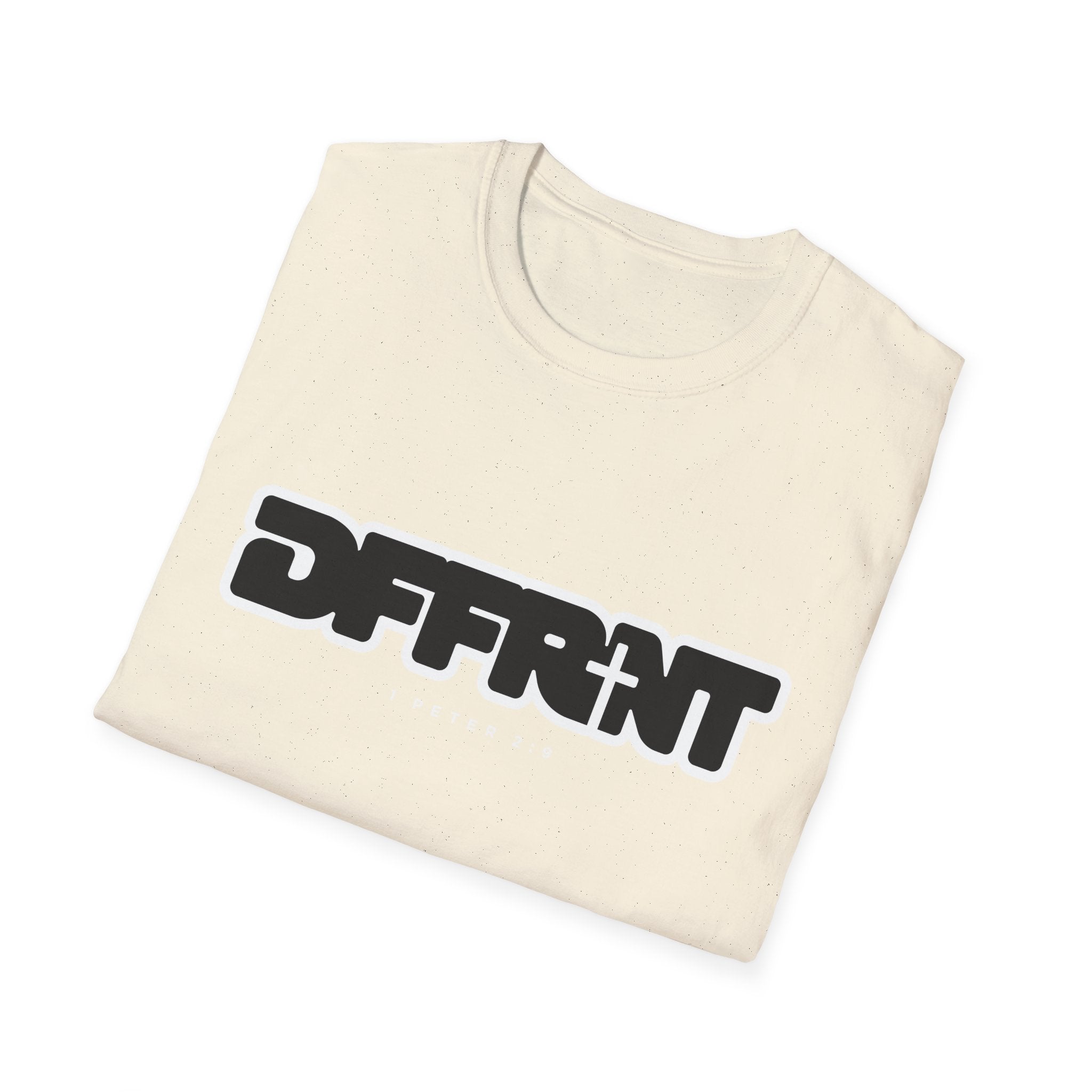 Different(DFFRNT) Text Logo T-Shirt