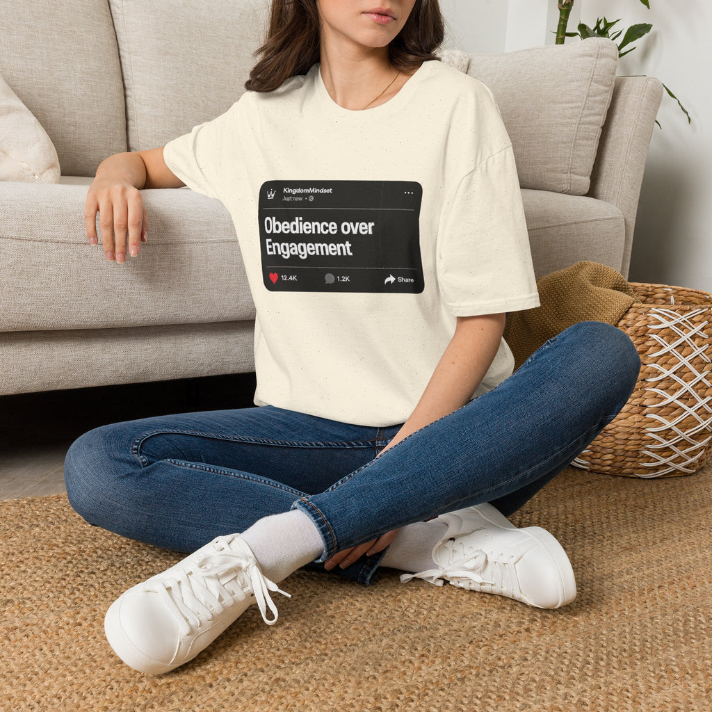 Obedience Over Engagement Tee