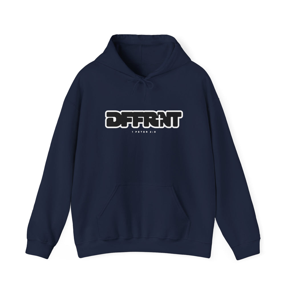 "DFFRNT"(DIFFERENT)-FILLED- Hoodie