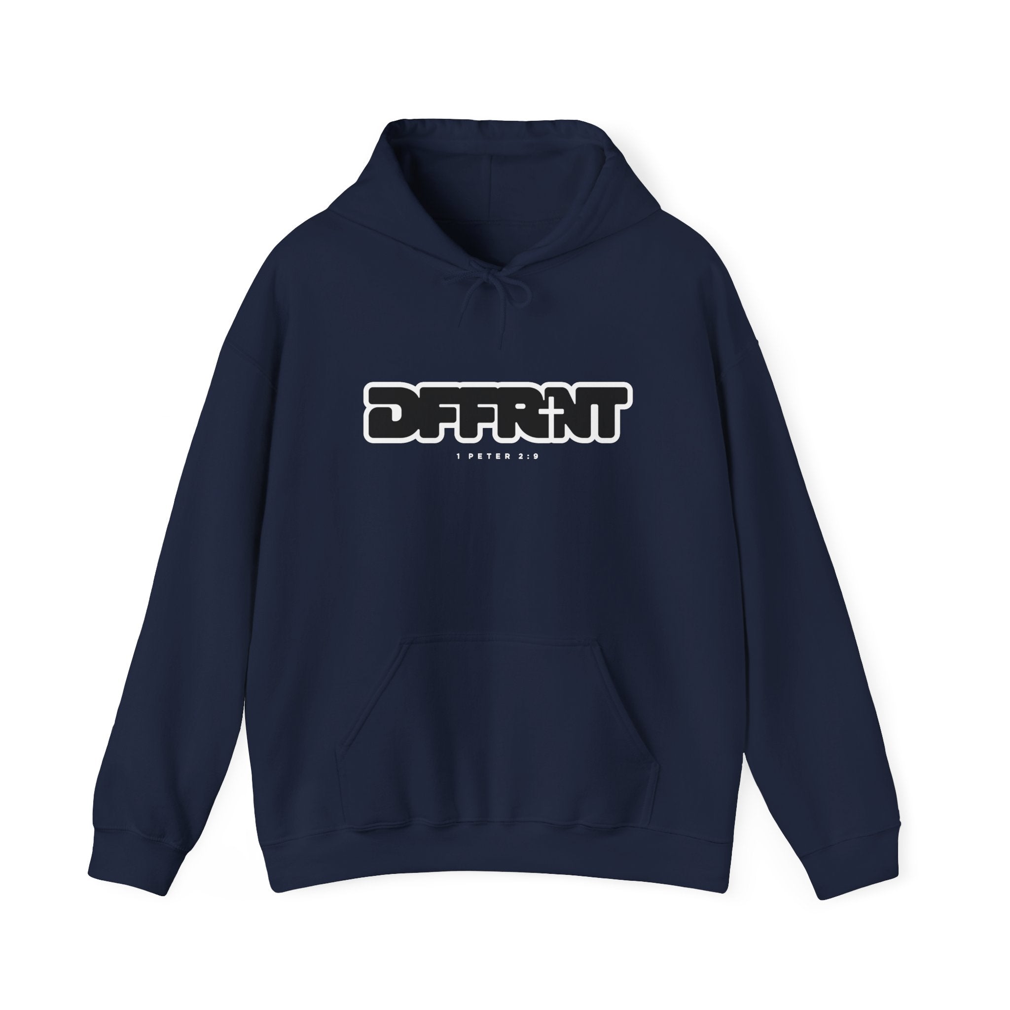 "DFFRNT"(DIFFERENT)-FILLED- Hoodie