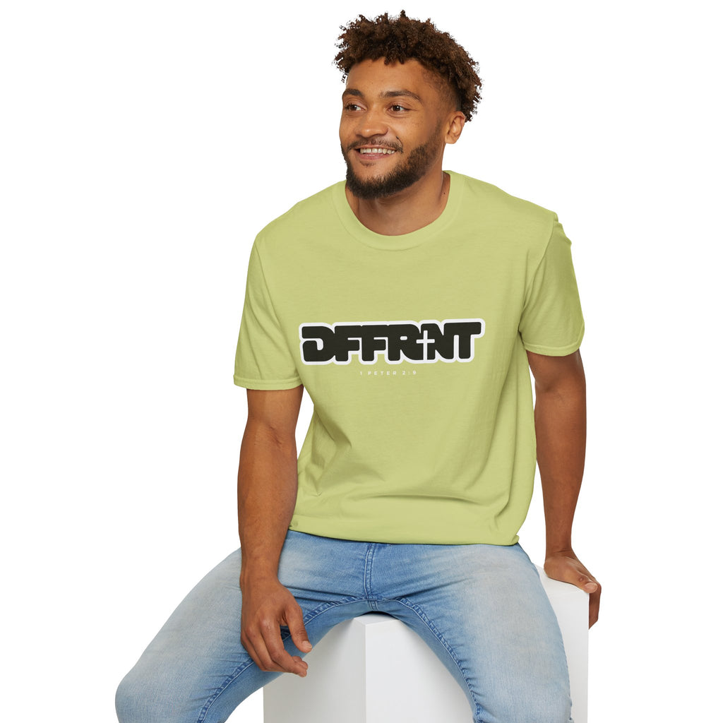 Different(DFFRNT) Text Logo T-Shirt