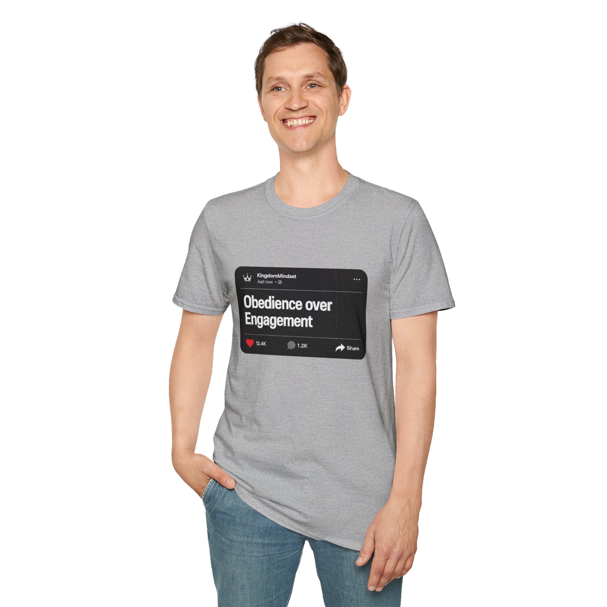 Obedience Over Engagement Tee
