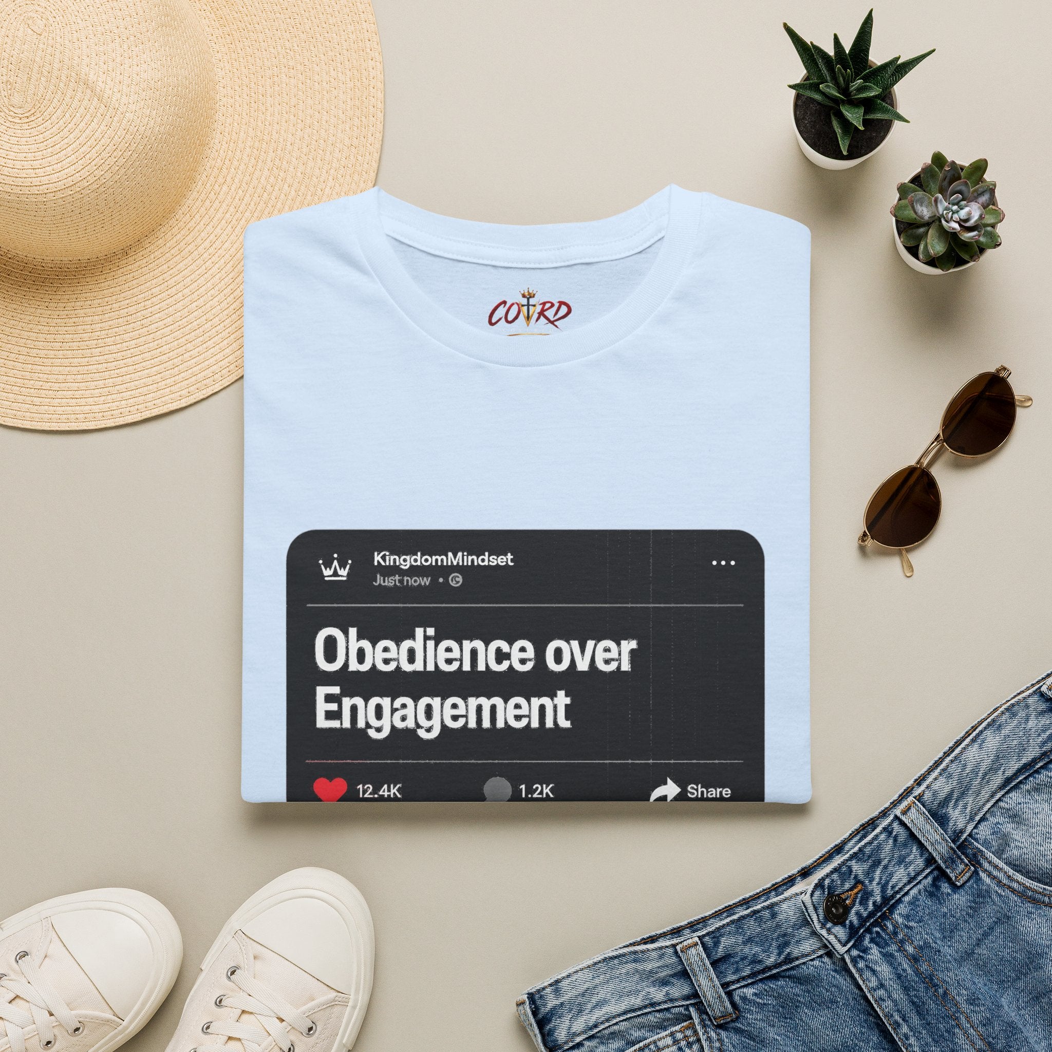 Obedience Over Engagement Tee