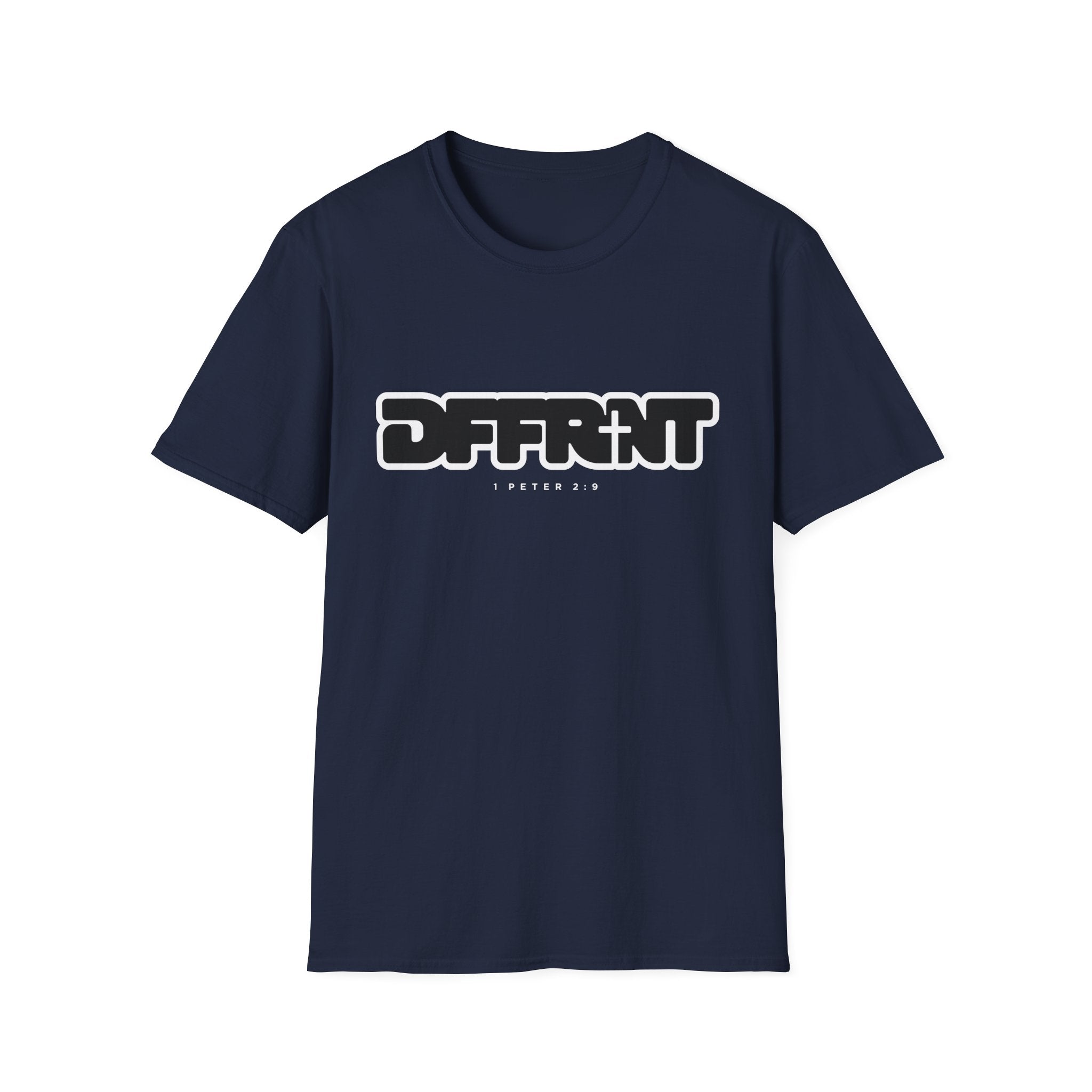 Different(DFFRNT) Text Logo T-Shirt
