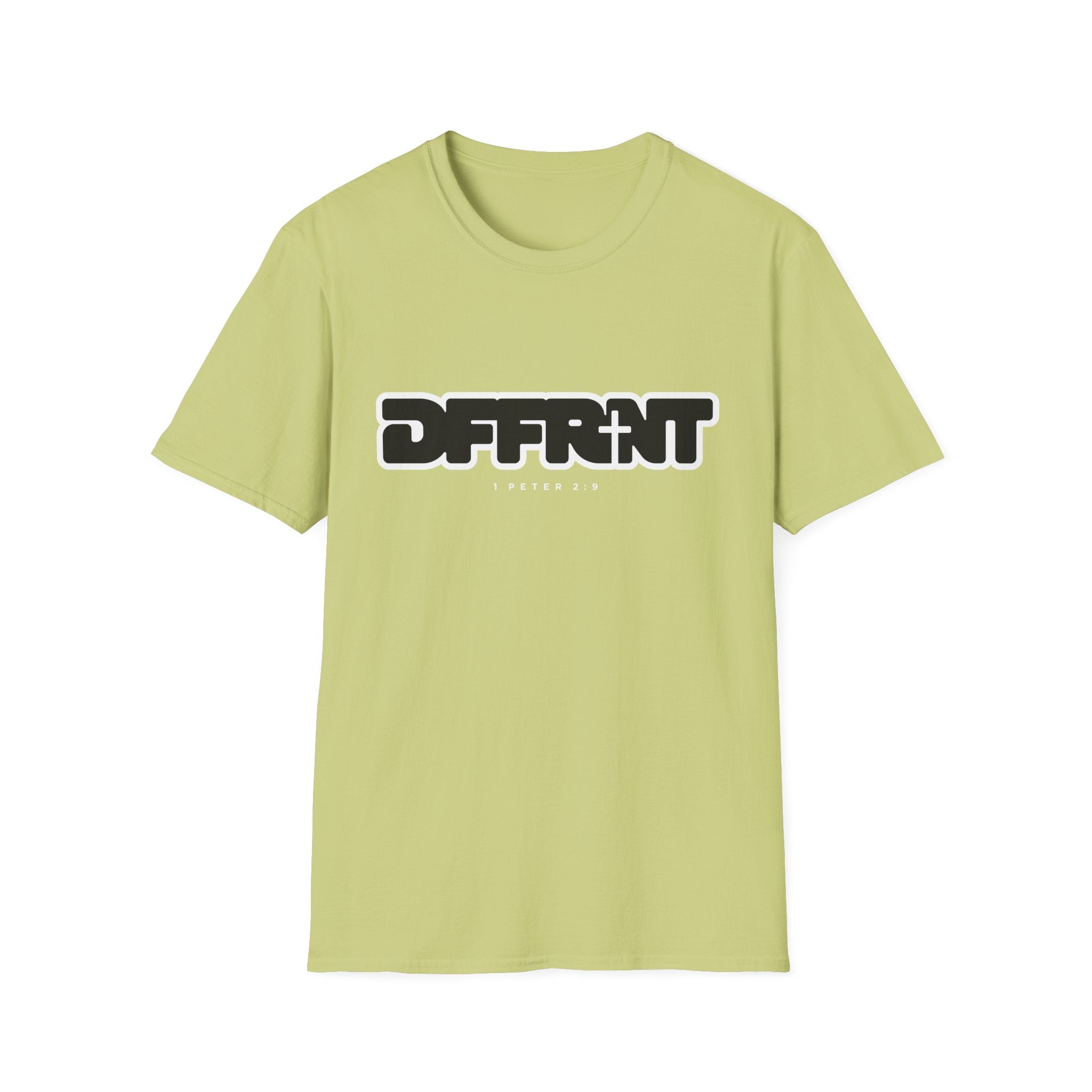 Different(DFFRNT) Text Logo T-Shirt