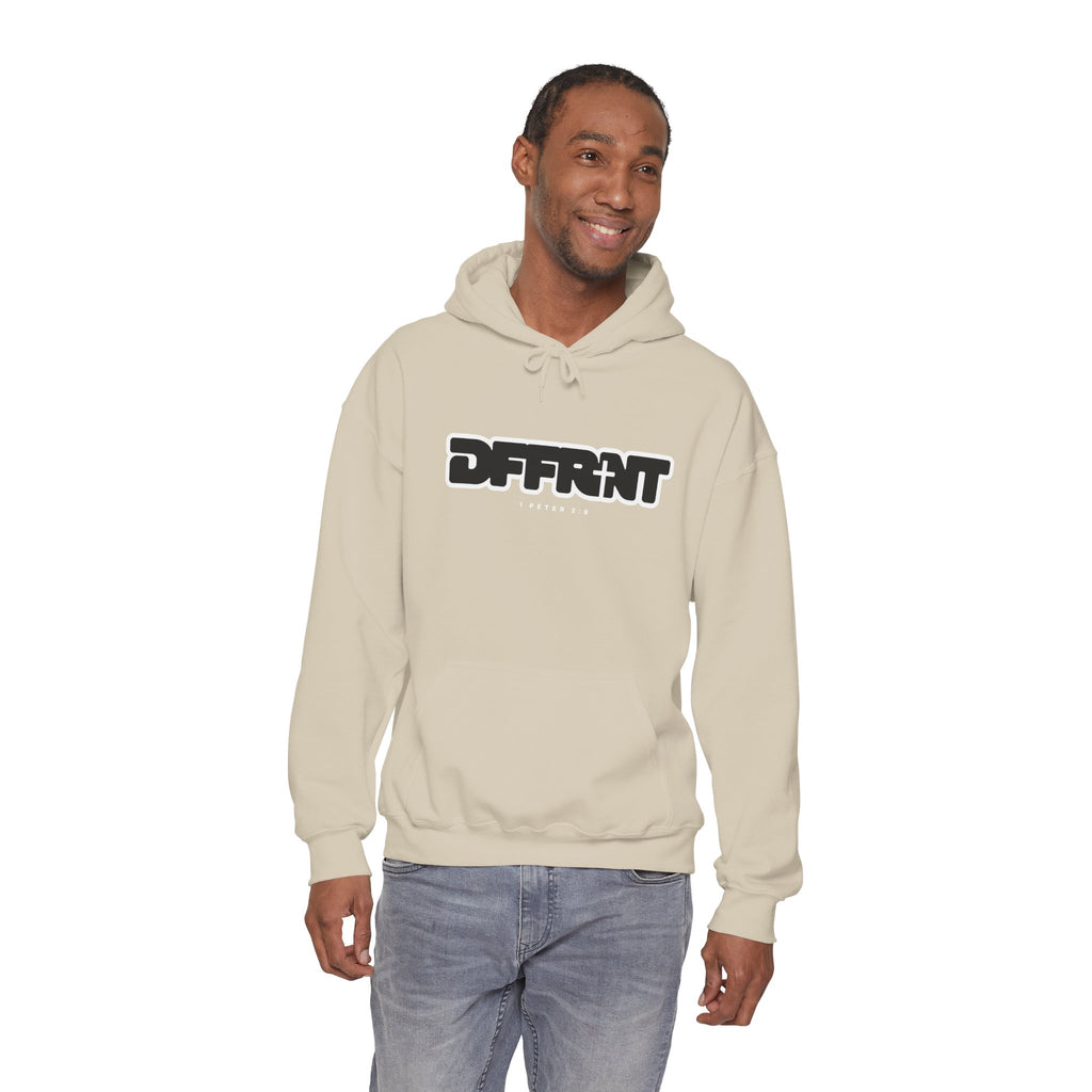 "DFFRNT"(DIFFERENT)-FILLED- Hoodie