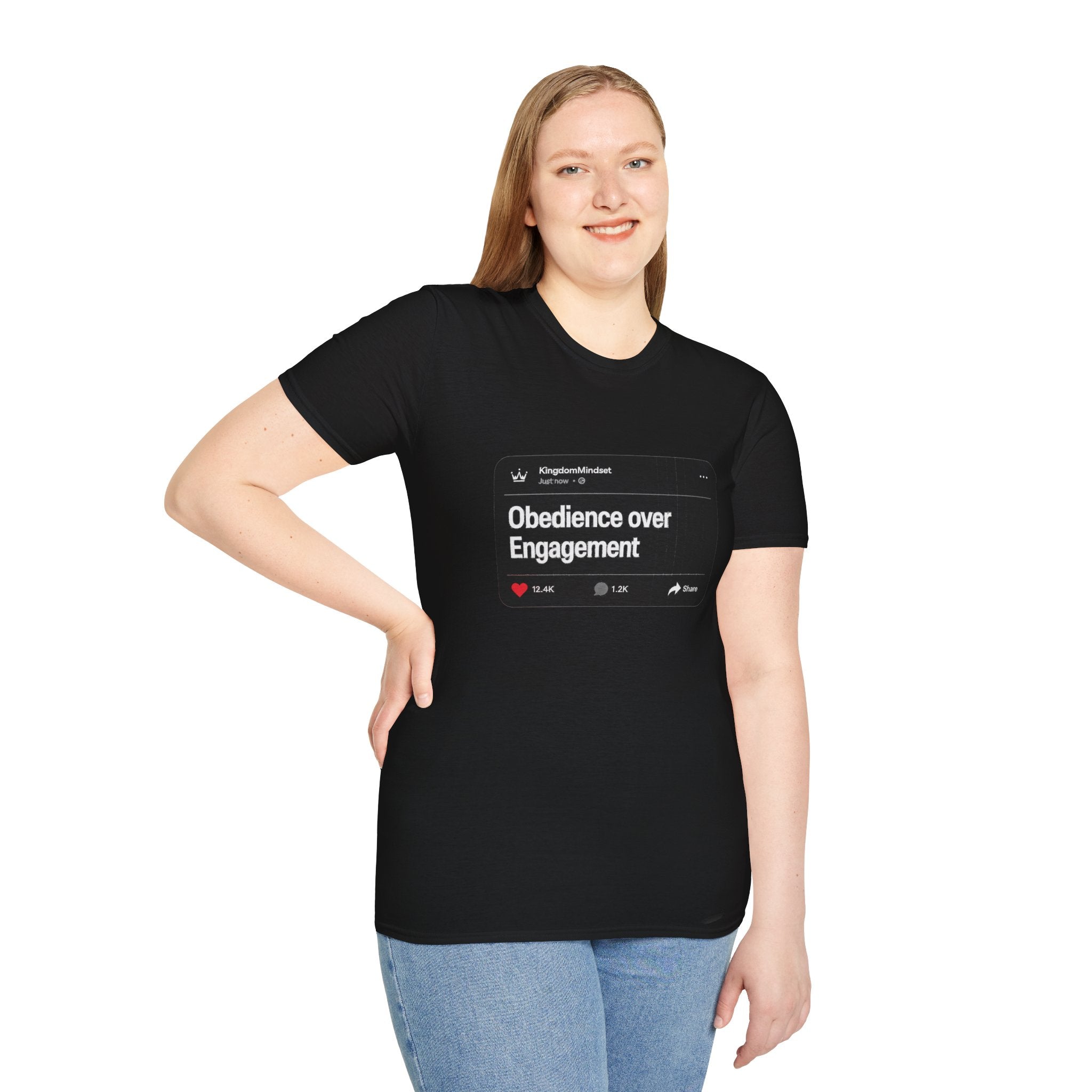 Obedience Over Engagement Tee