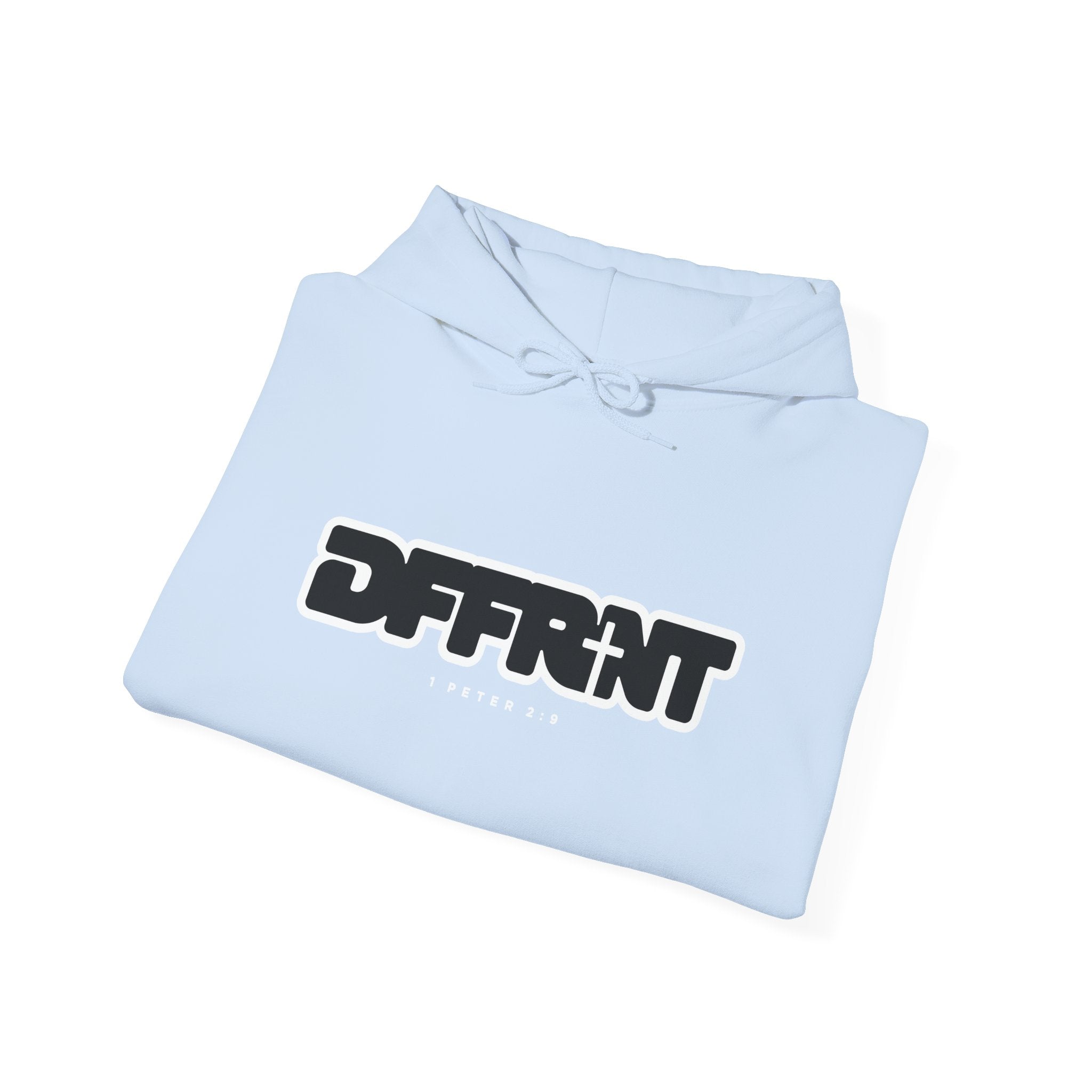 "DFFRNT"(DIFFERENT)-FILLED- Hoodie