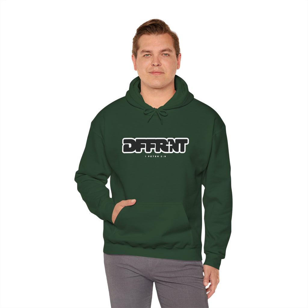 "DFFRNT"(DIFFERENT)-FILLED- Hoodie