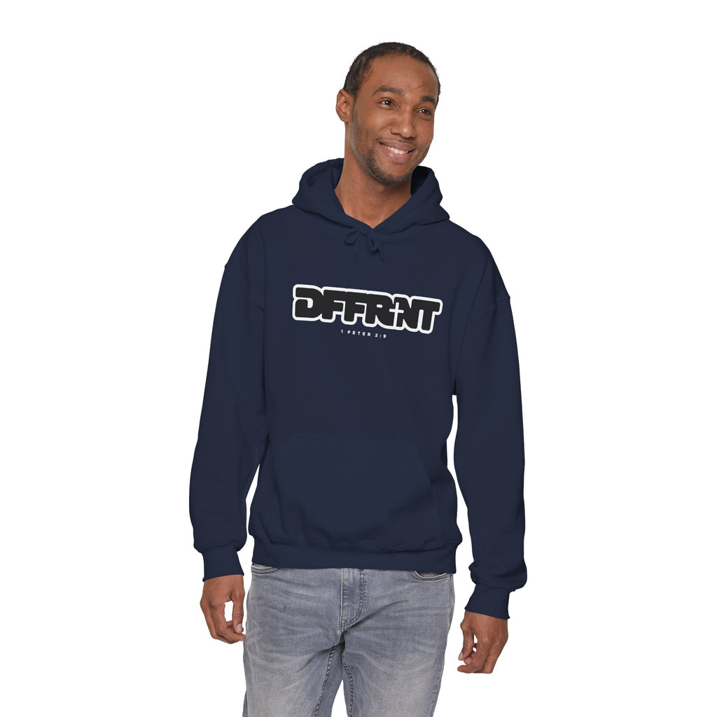 "DFFRNT"(DIFFERENT)-FILLED- Hoodie