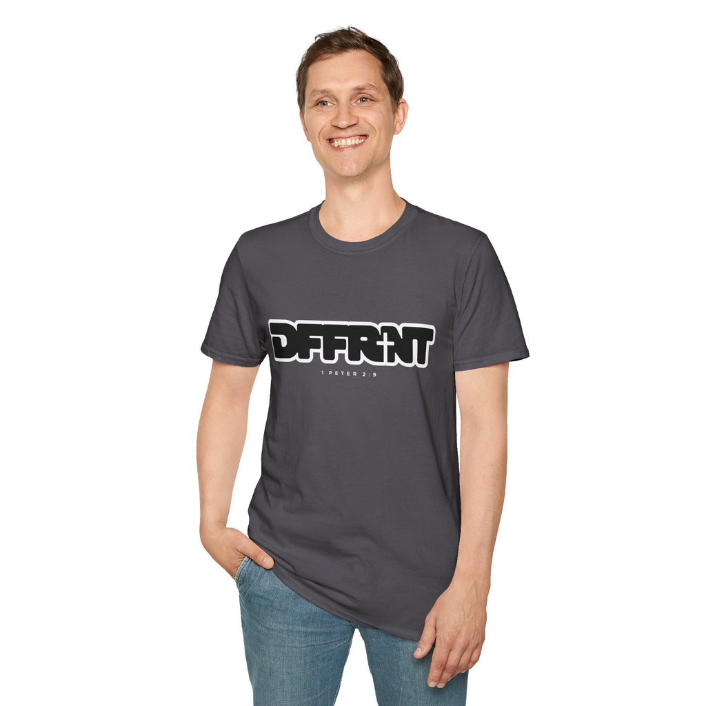 Different(DFFRNT) Text Logo T-Shirt