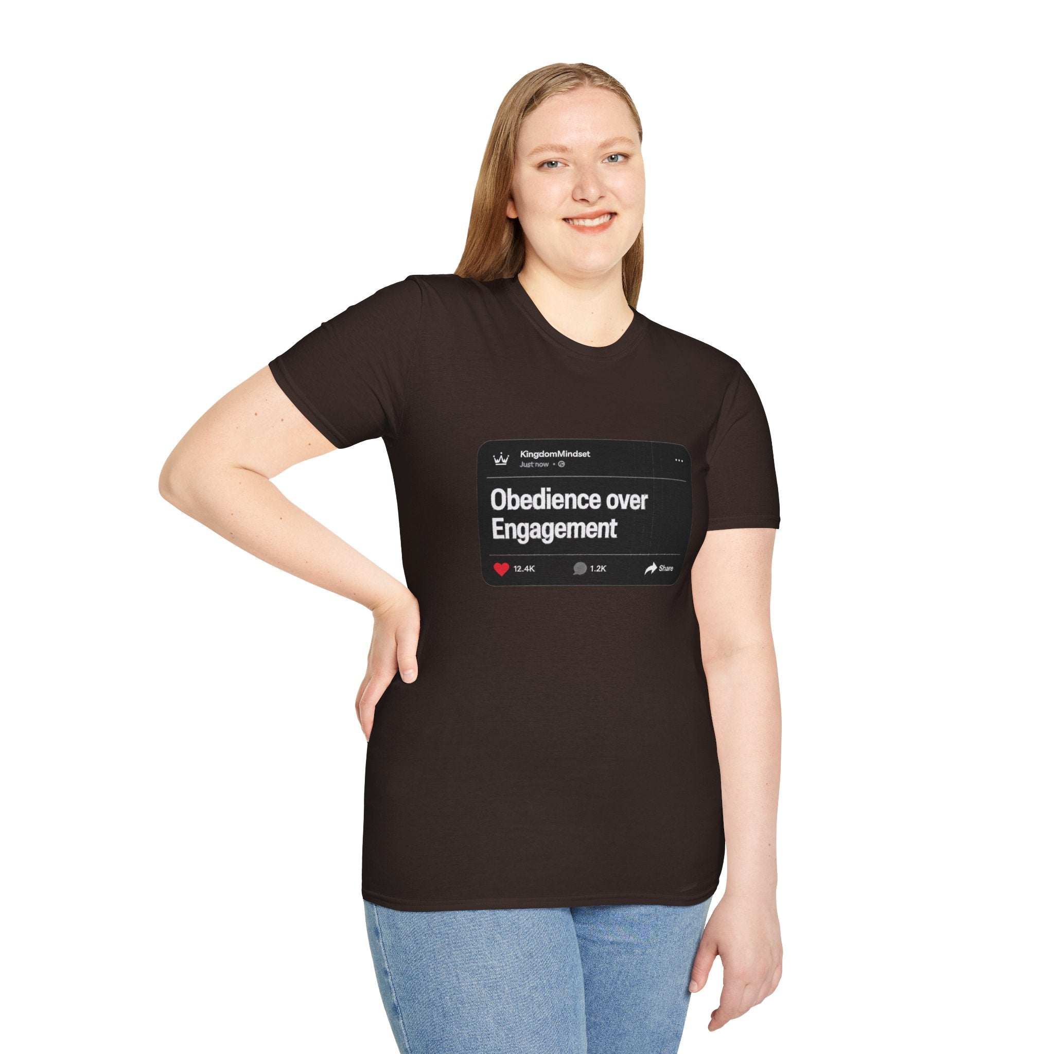 Obedience Over Engagement Tee