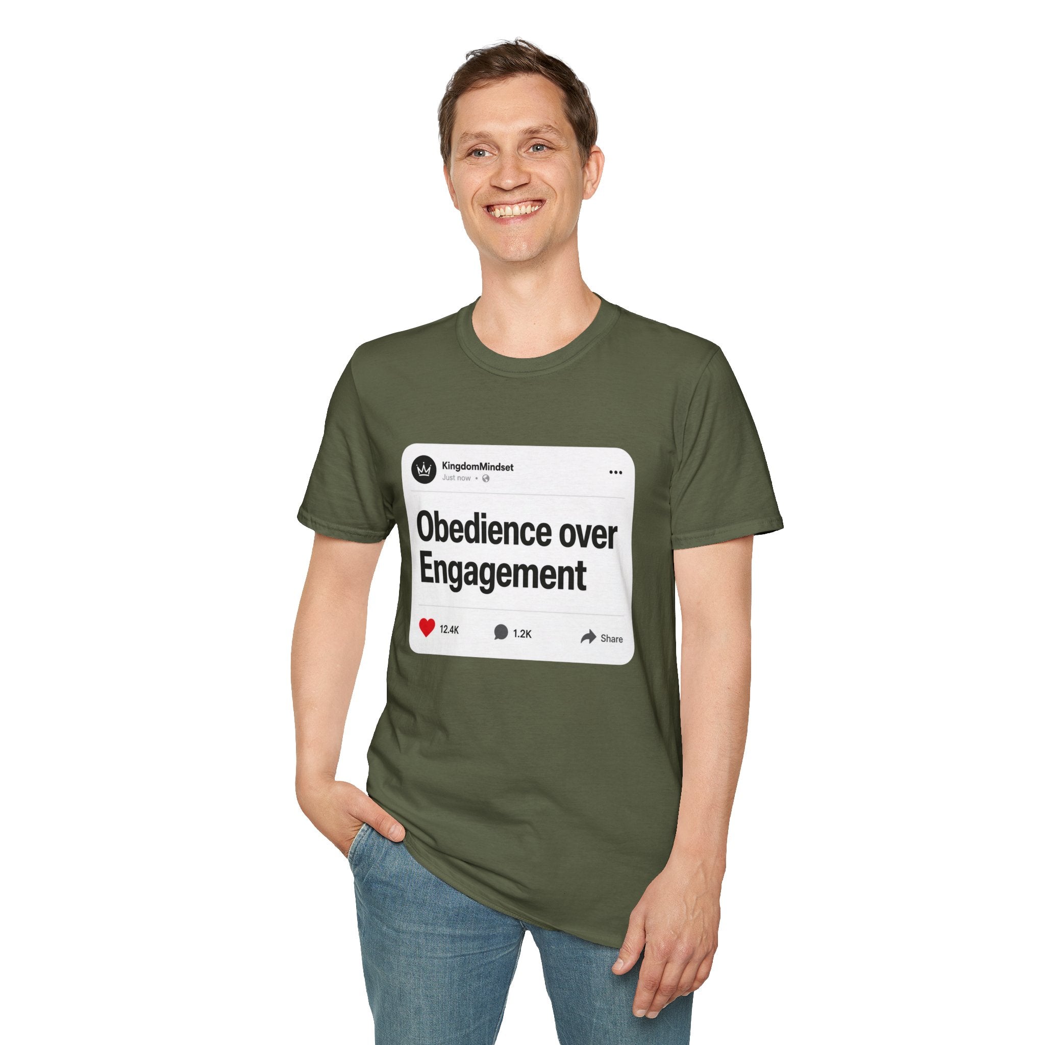 Obedience Over Engagement T-Shirt
