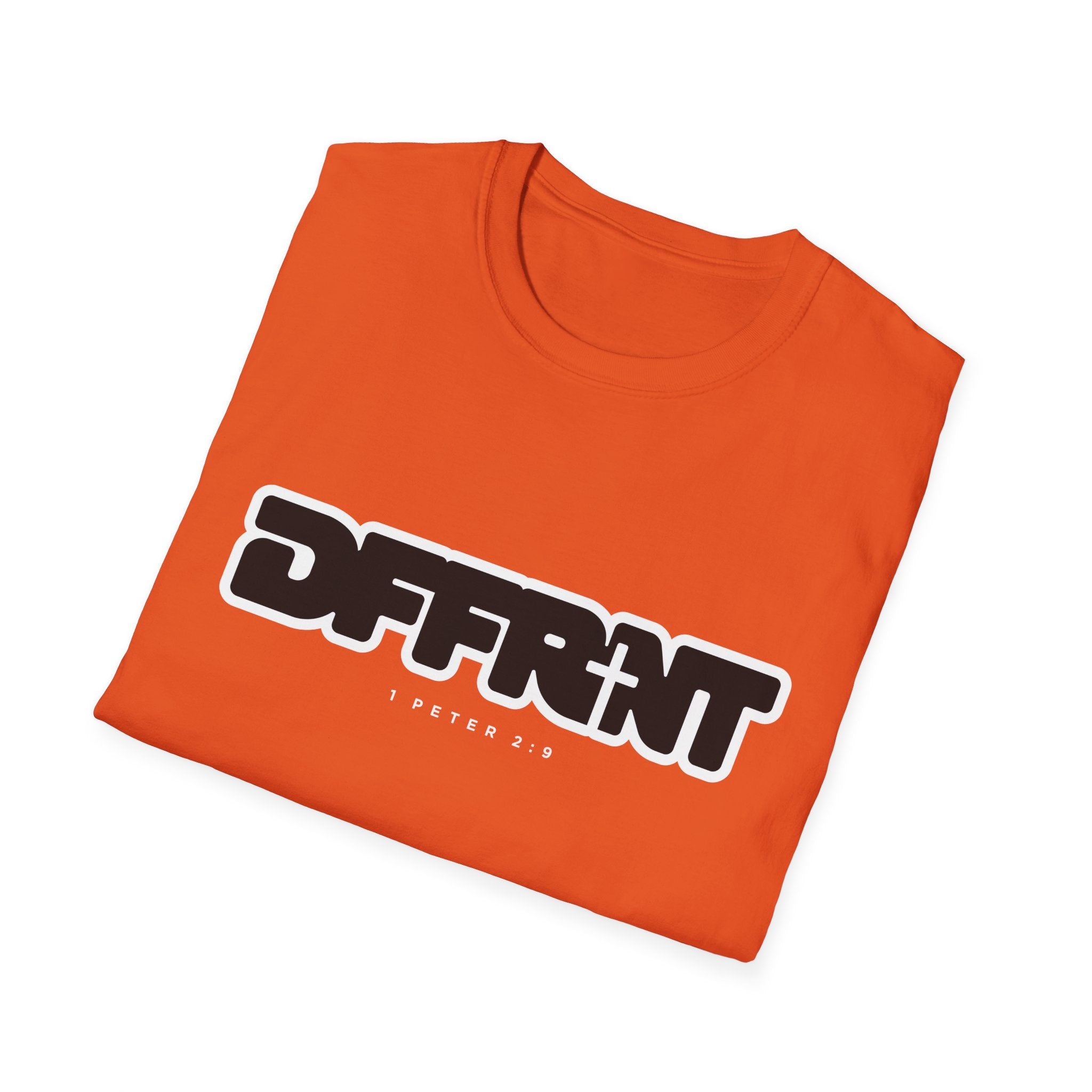 Different(DFFRNT) Text Logo T-Shirt