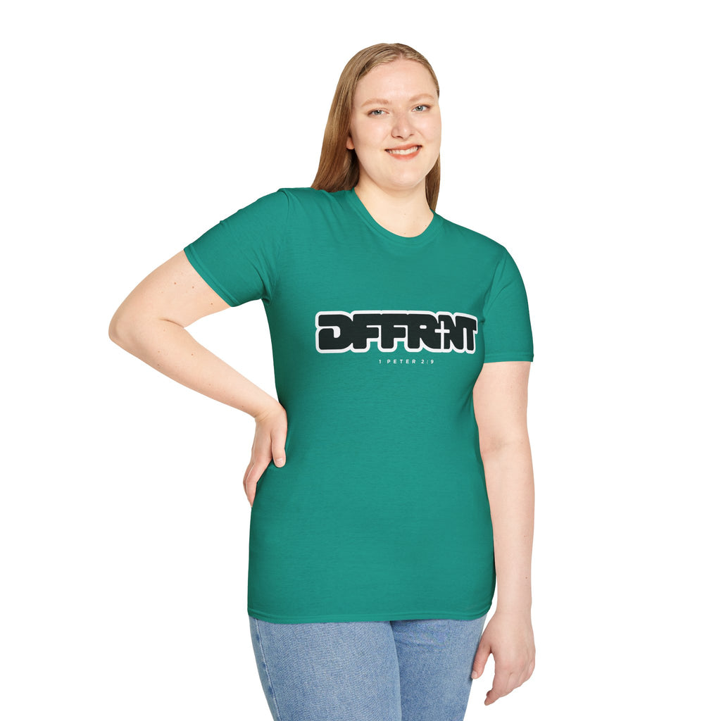 Different(DFFRNT) Text Logo T-Shirt