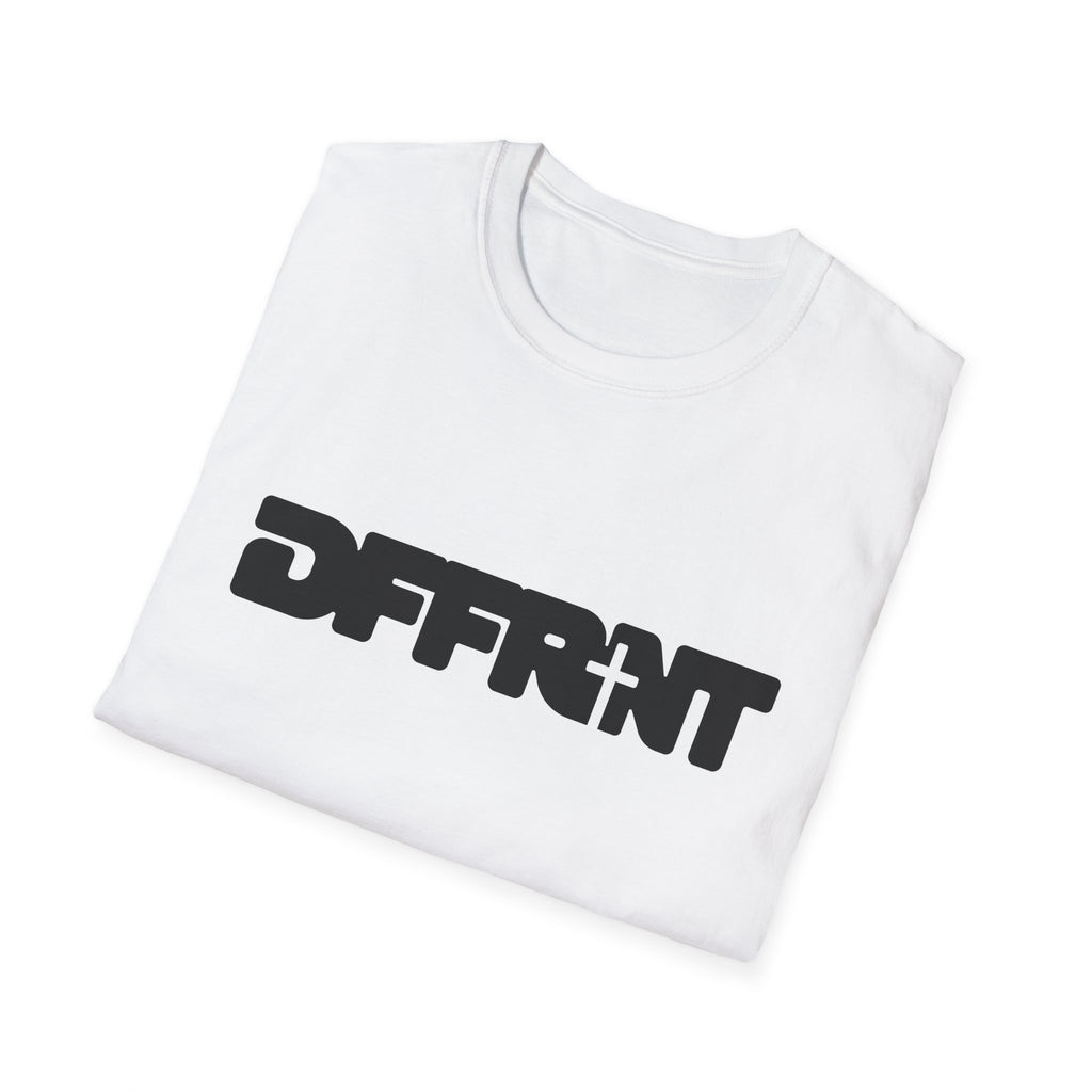 Different(DFFRNT) Text Logo T-Shirt