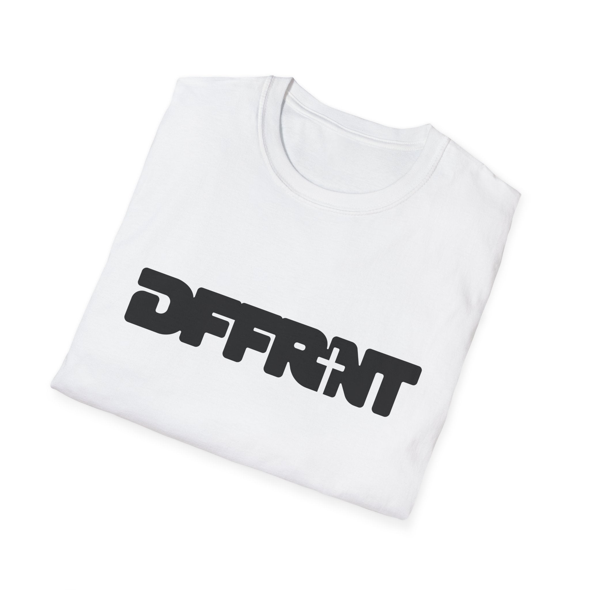 Different(DFFRNT) Text Logo T-Shirt