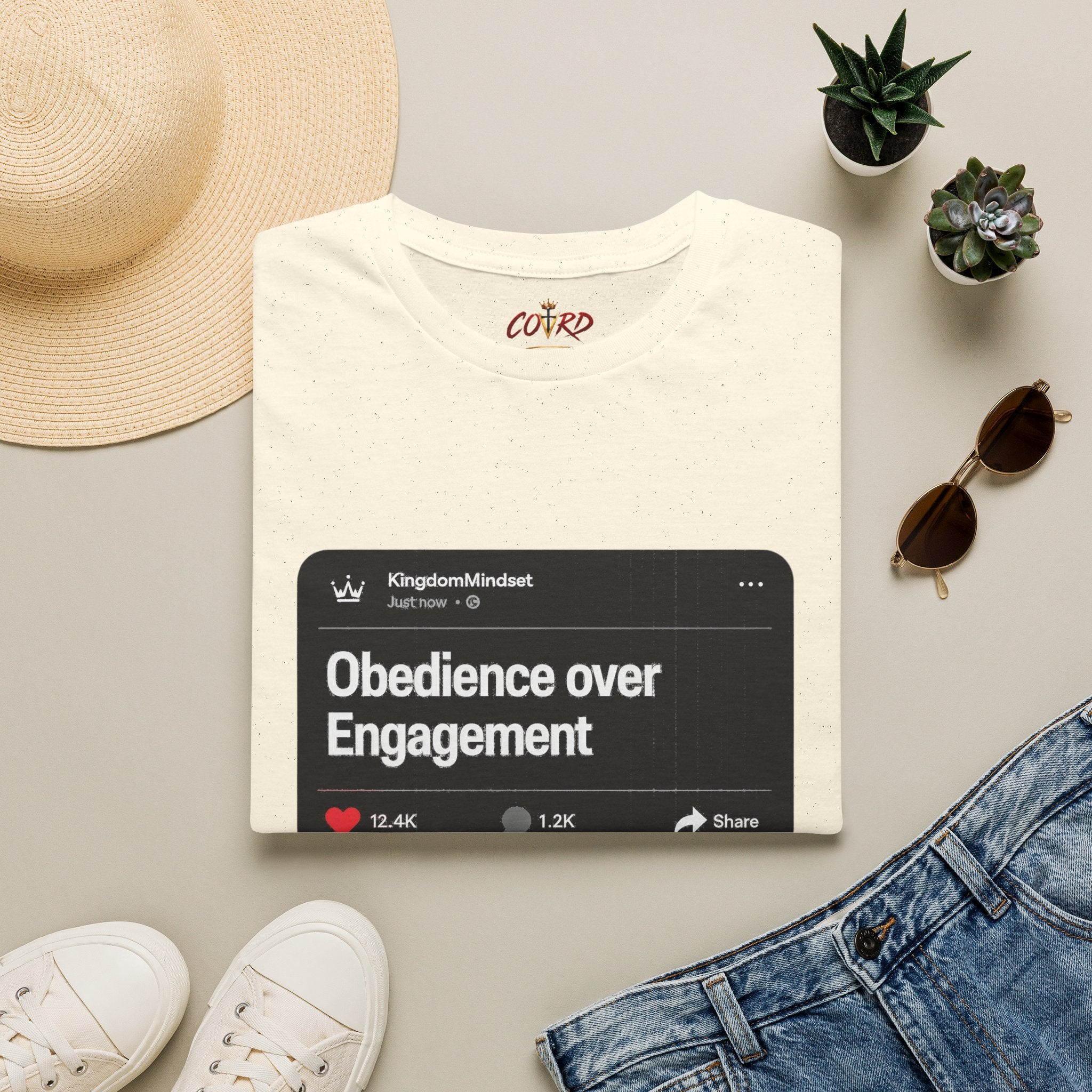 Obedience Over Engagement Tee