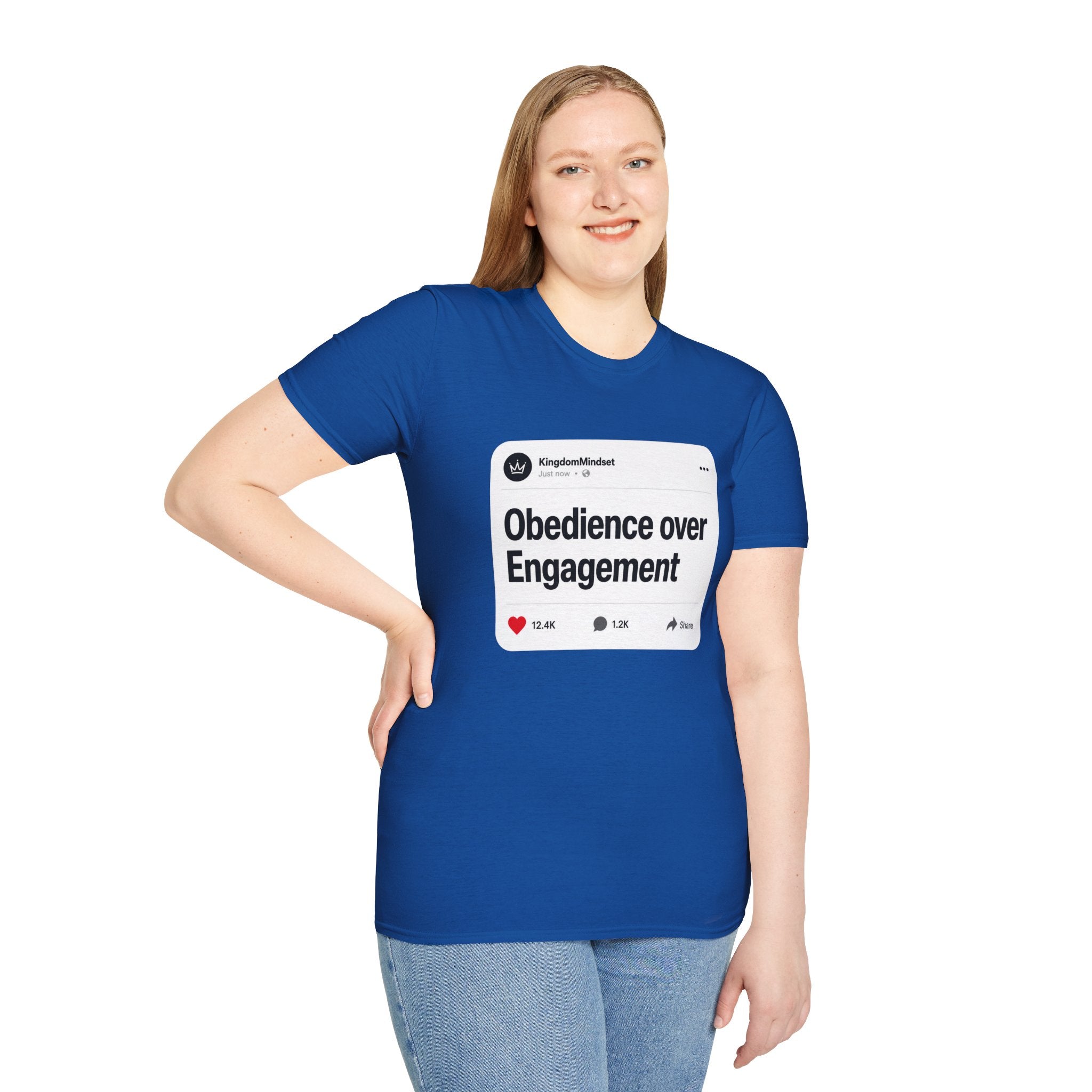 Obedience Over Engagement T-Shirt