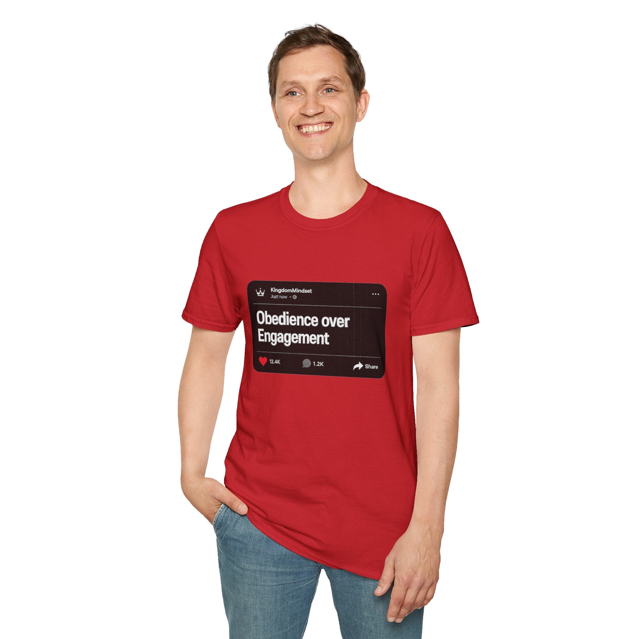 Obedience Over Engagement Tee