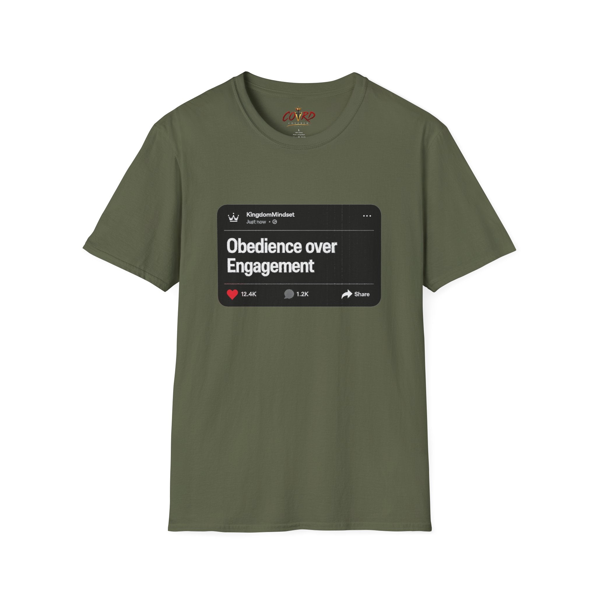 Obedience Over Engagement Tee