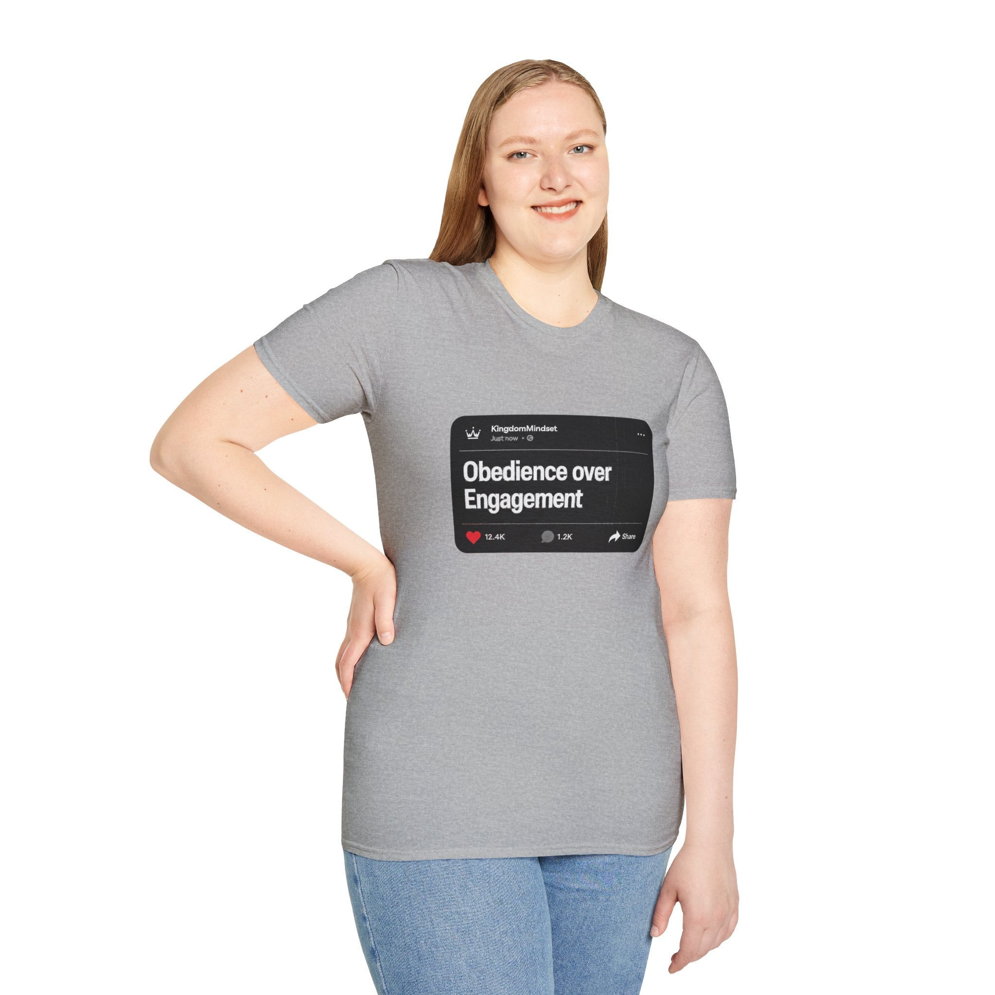 Obedience Over Engagement Tee