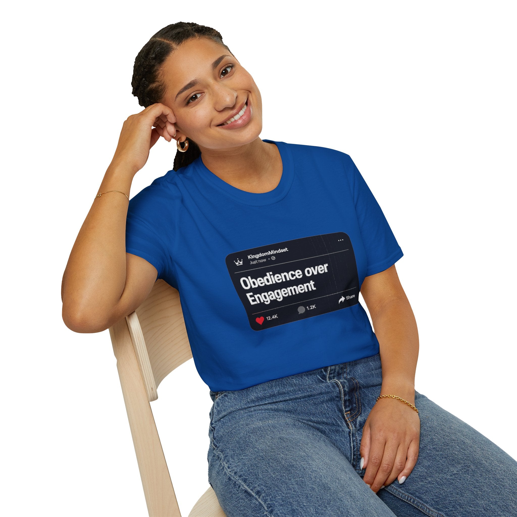Obedience Over Engagement Tee
