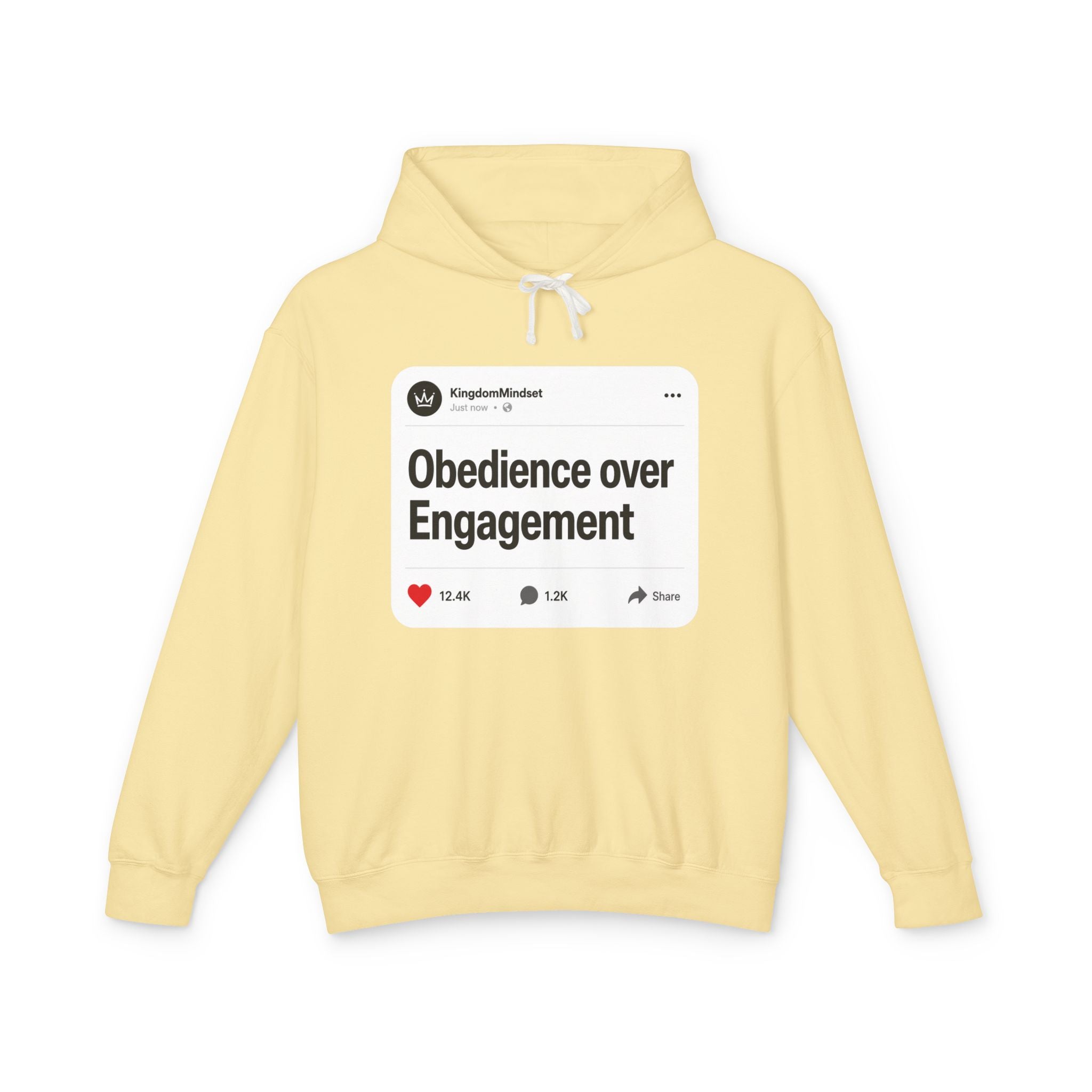 Obedience Over Engagement Hoodie