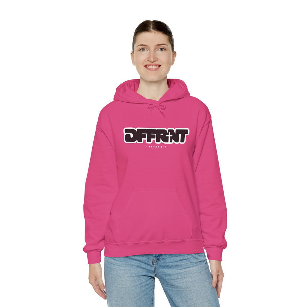 "DFFRNT"(DIFFERENT)-FILLED- Hoodie