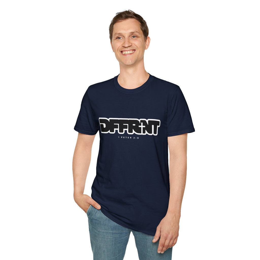 Different(DFFRNT) Text Logo T-Shirt