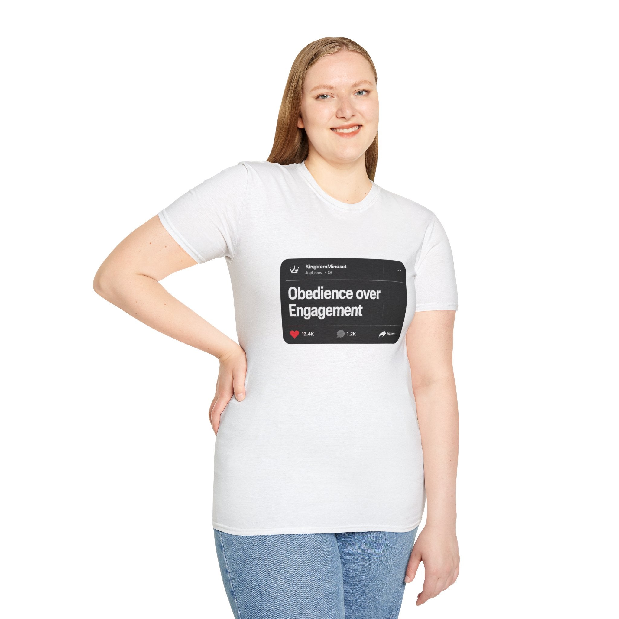 Obedience Over Engagement Tee