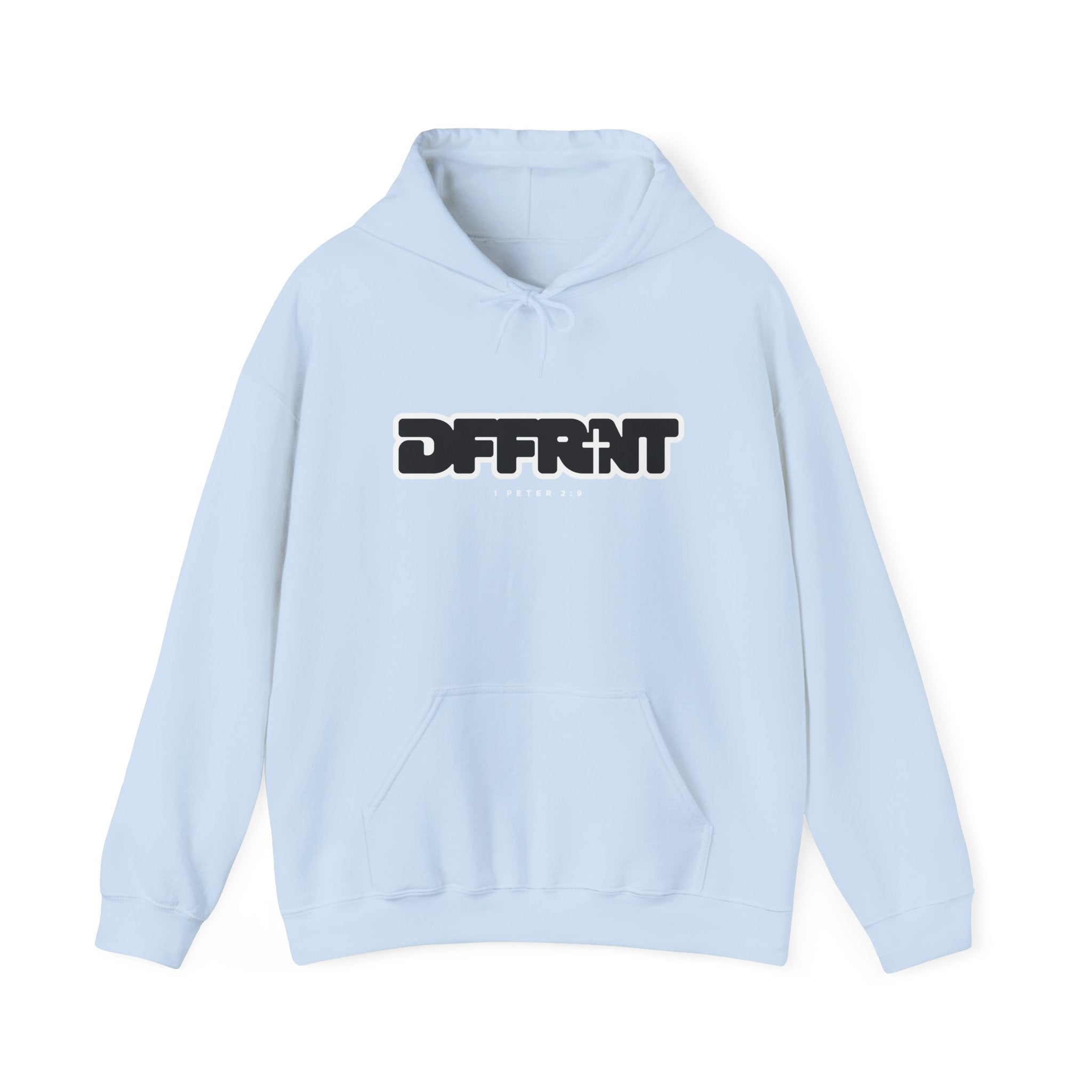 "DFFRNT"(DIFFERENT)-FILLED- Hoodie