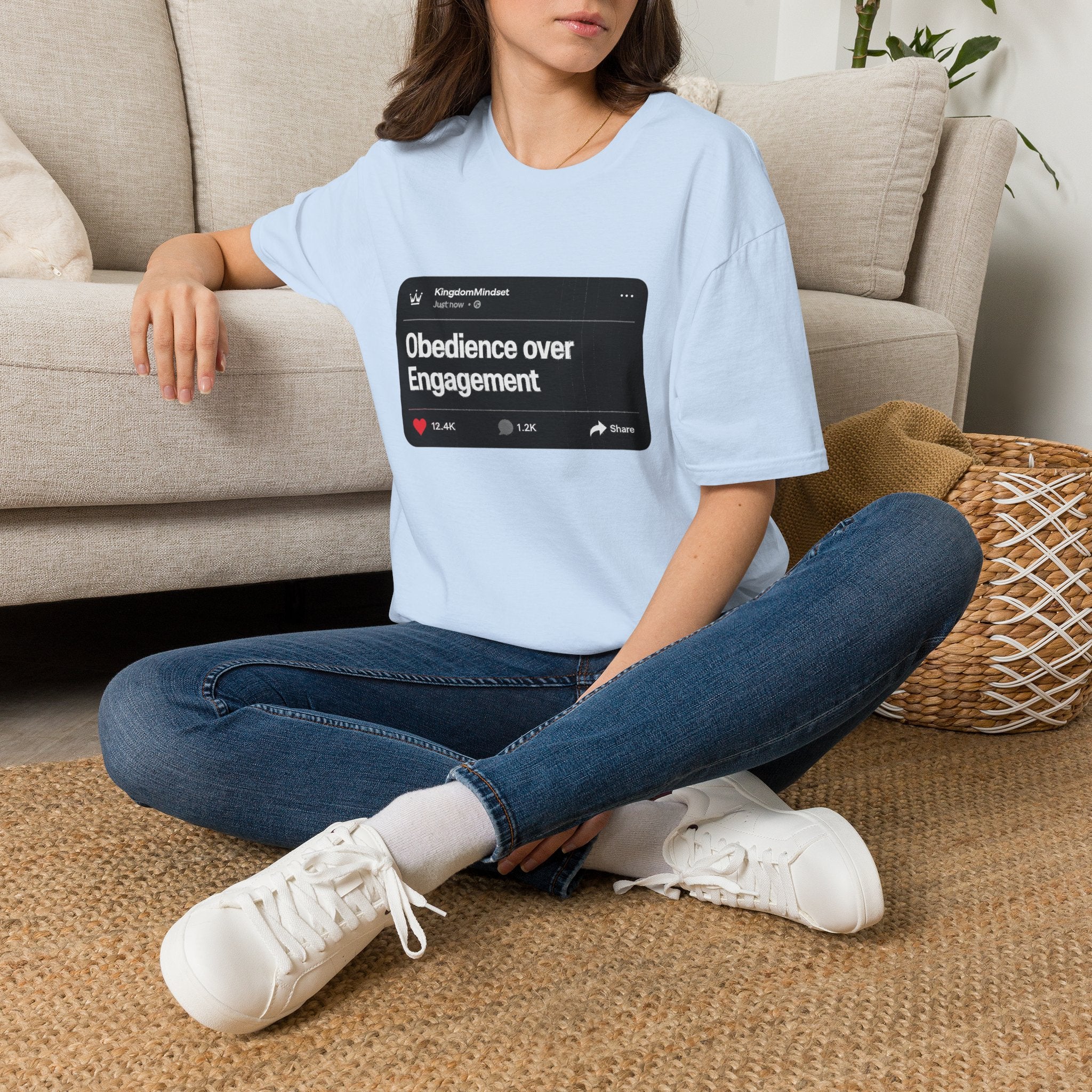 Obedience Over Engagement Tee
