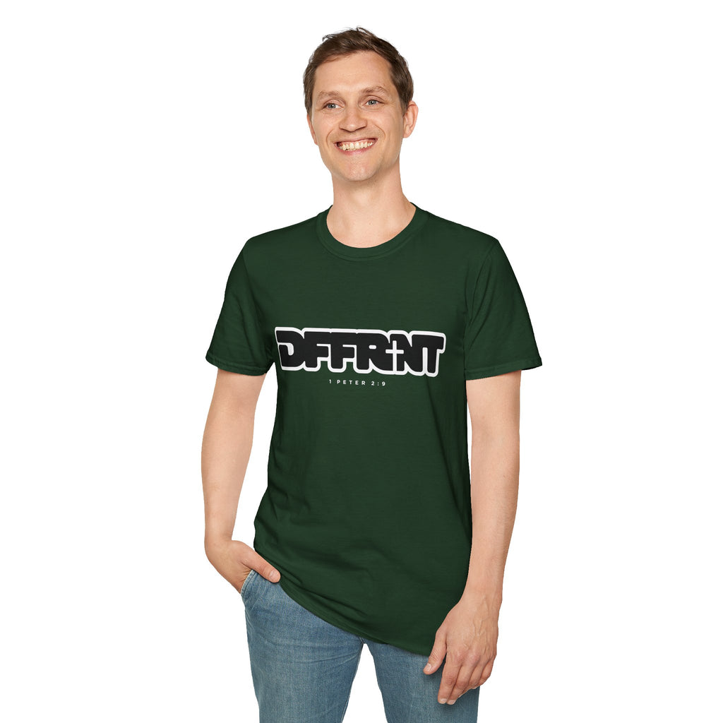 Different(DFFRNT) Text Logo T-Shirt