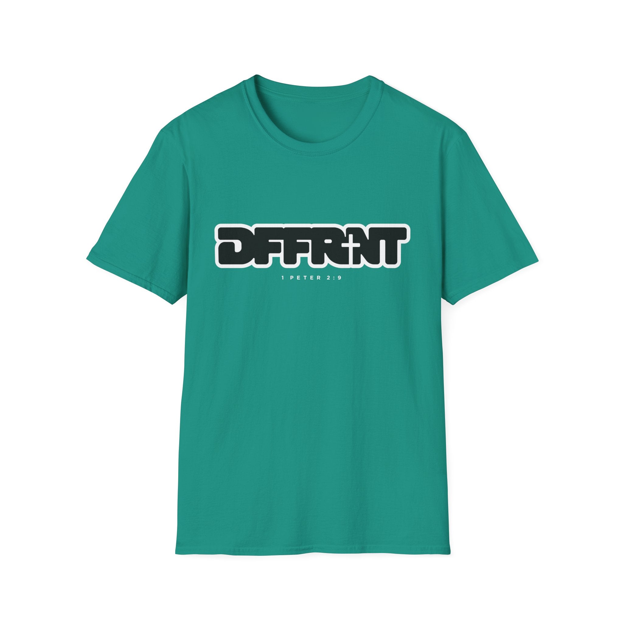 Different(DFFRNT) Text Logo T-Shirt